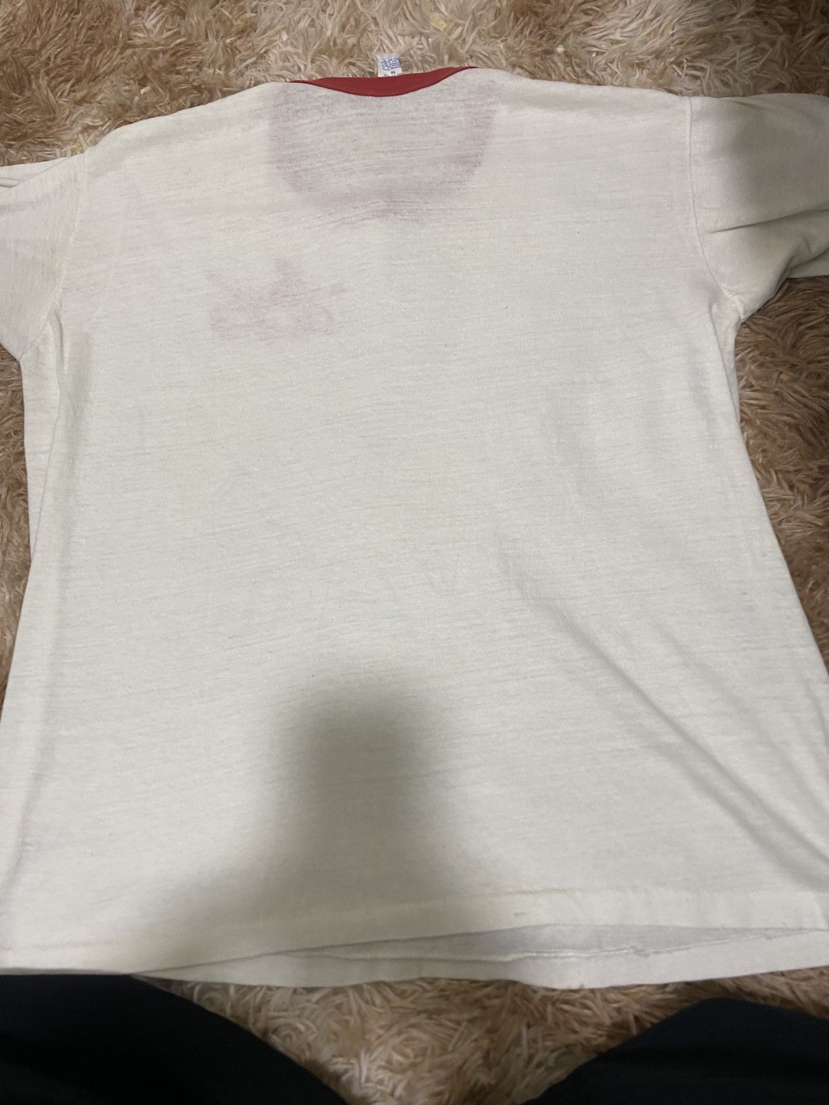 Velva Sheen VTG 80s Velva-Sheen U of Houston Ringer Tee – Size US M / EU 48-50 / 2 - 2 Thumbnail