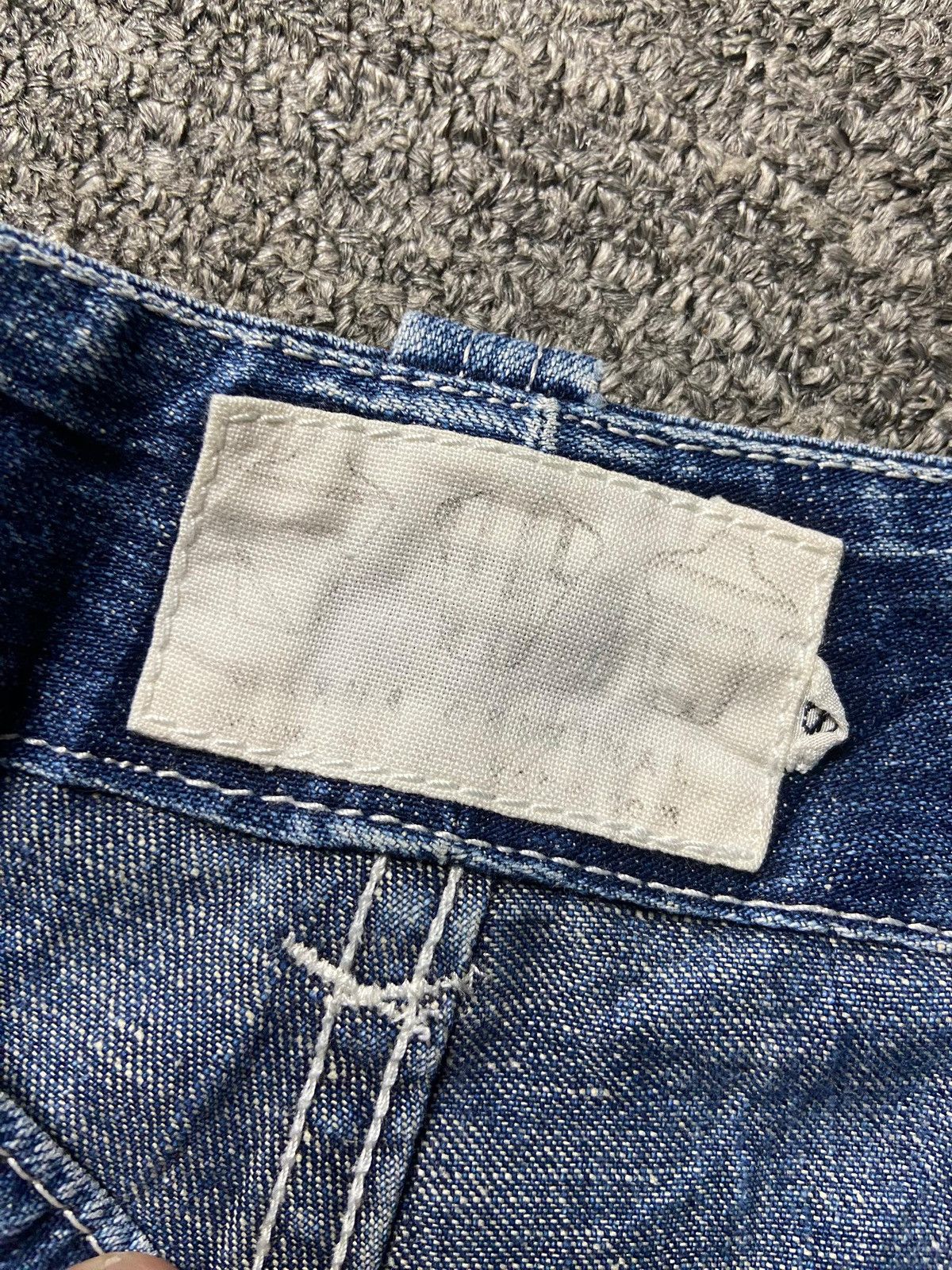 Japanese Brand Japanese Brand Double Knee Denim Jeans (171) Size US 32 / EU 48 - 3 Thumbnail