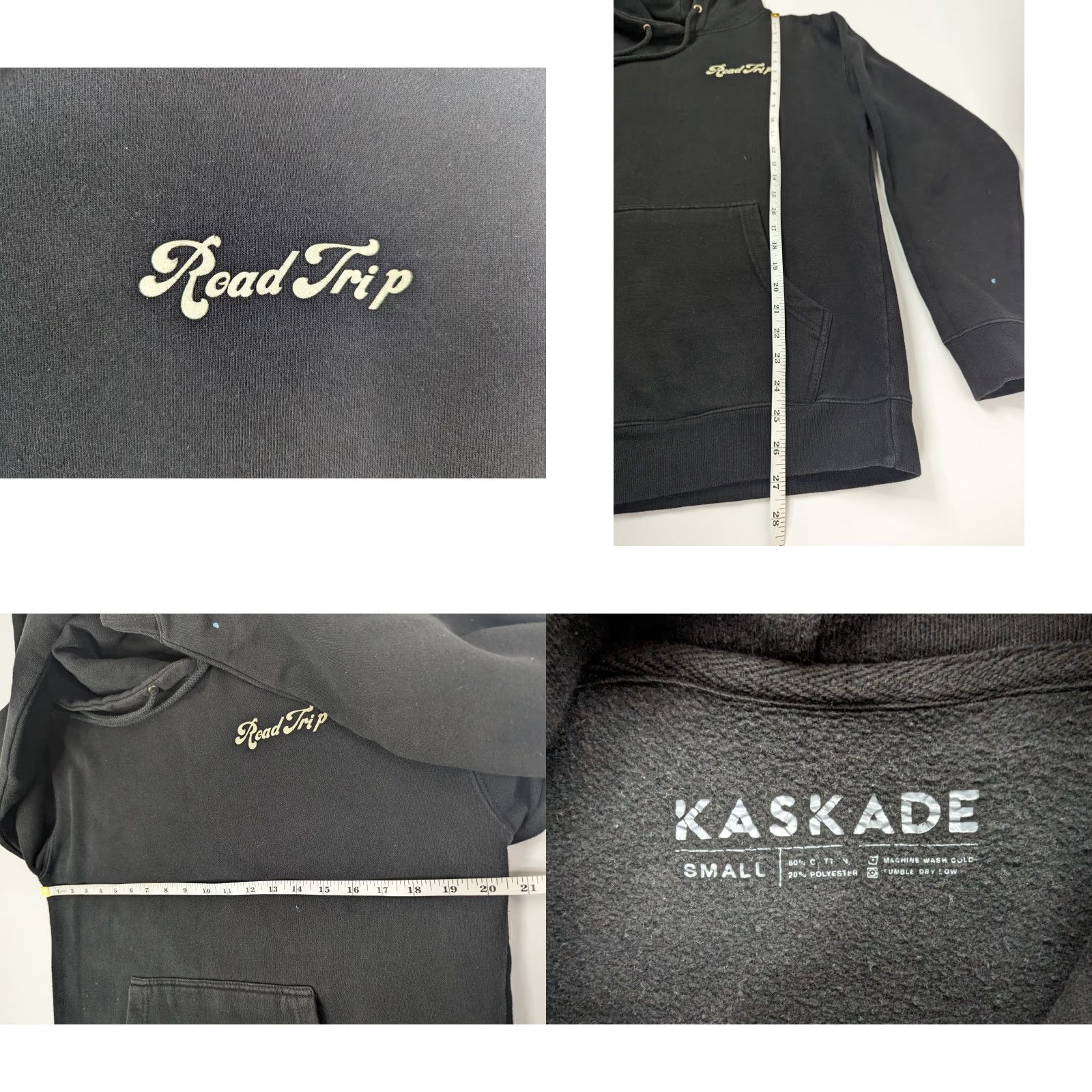 Vintage VINTAGE Kaskade Road Trip Limited Edition Black Pullover Hoodie Size Small Size US S / EU 44-46 / 1 - 8 Thumbnail