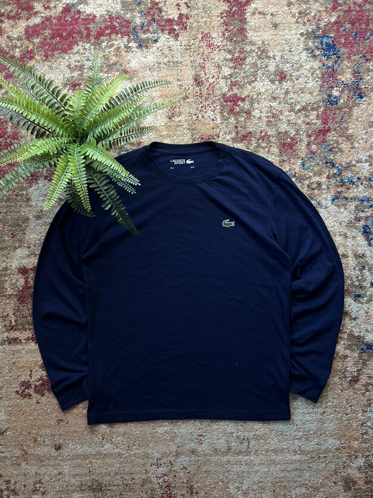 Lacoste × Vintage 🫐 90’s LACOSTE SPORT Y2K LONGSLEEVE SMALL LOGO Size US S / EU 44-46 / 1 - 1 Thumbnail