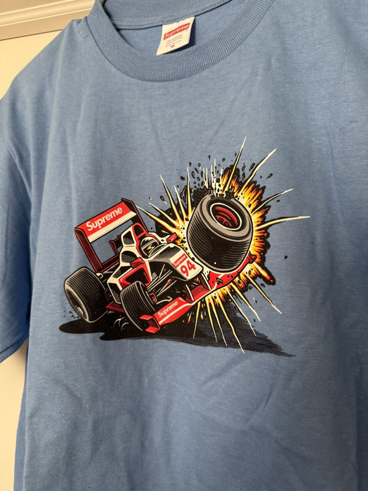 Supreme Supreme Crash Tee Size US M / EU 48-50 / 2 - 3 Thumbnail