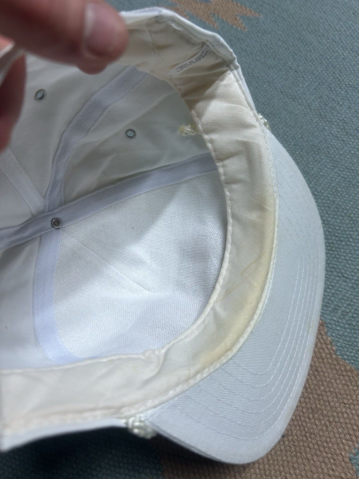 Vintage Vtg SnapBac hat the Taylor Brothers country music band white Size ONE SIZE - 6 Thumbnail