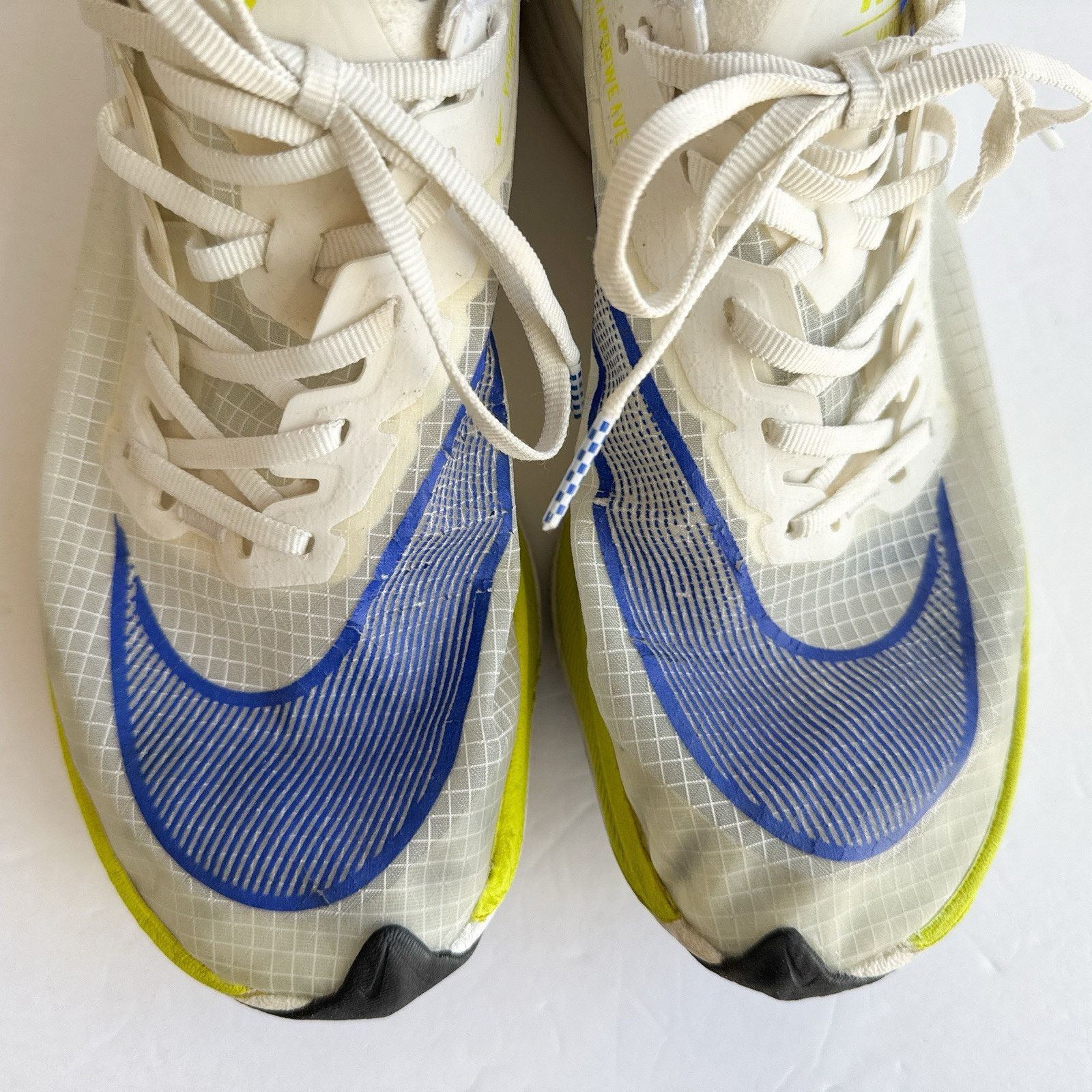 Nike Nike VaporFly White Blue ZoomX Next Mens Size 8 Box Included Size US 8 / EU 41 - 5 Thumbnail