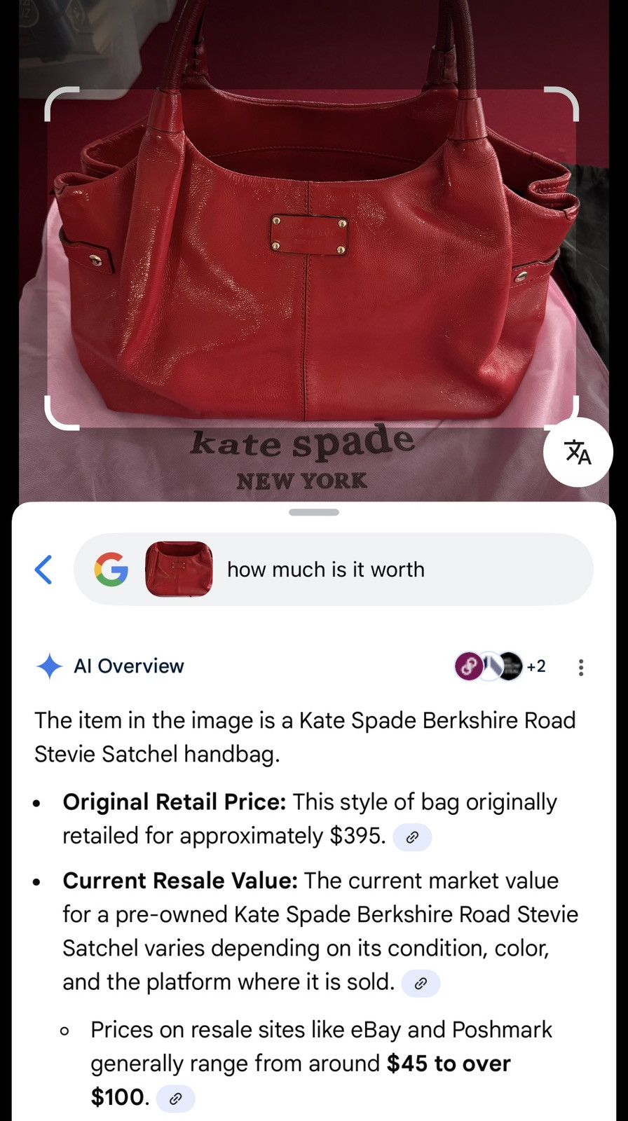 Kate Spade Kate Spade New York Berkshire Road Stevie satchel Size ONE SIZE - 2 Thumbnail