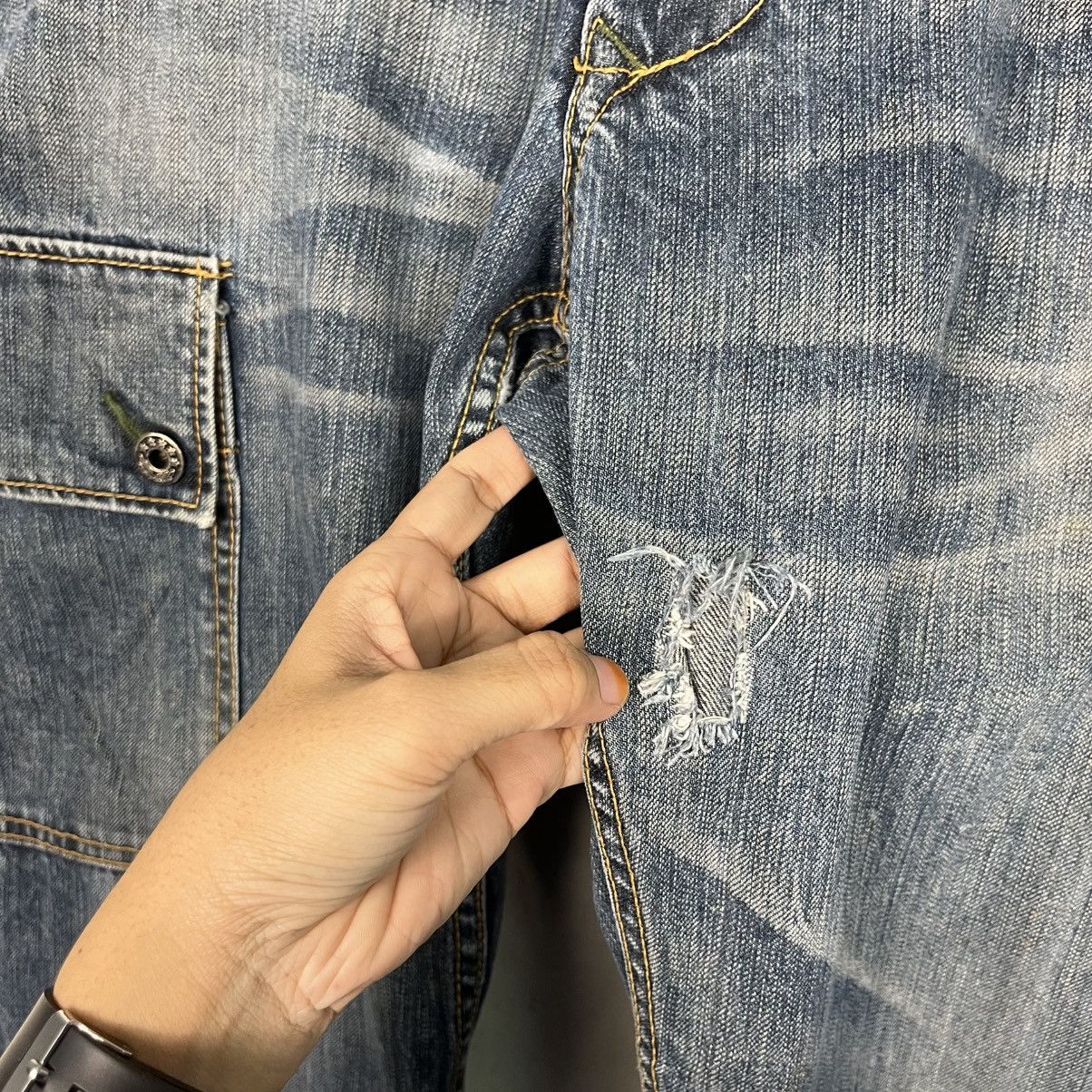 Japanese Brand Vintage Blue Way Tactical Denim Size US 34 / EU 50 - 23 Thumbnail