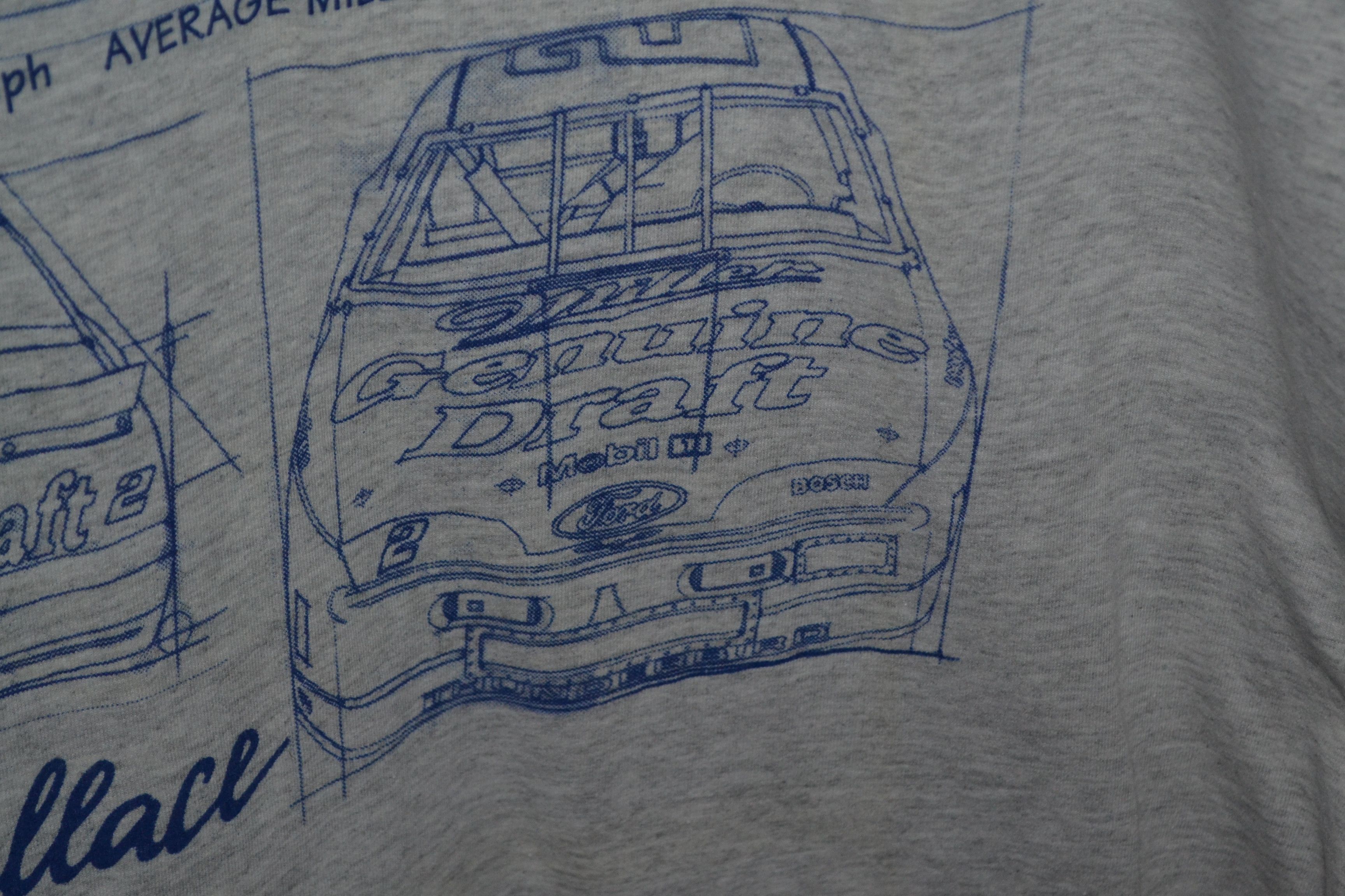 NASCAR × Vintage Vintage Nutmeg Rusty Wallace #2 Race Stats Spec Mens L Size US L / EU 52-54 / 3 - 8 Thumbnail