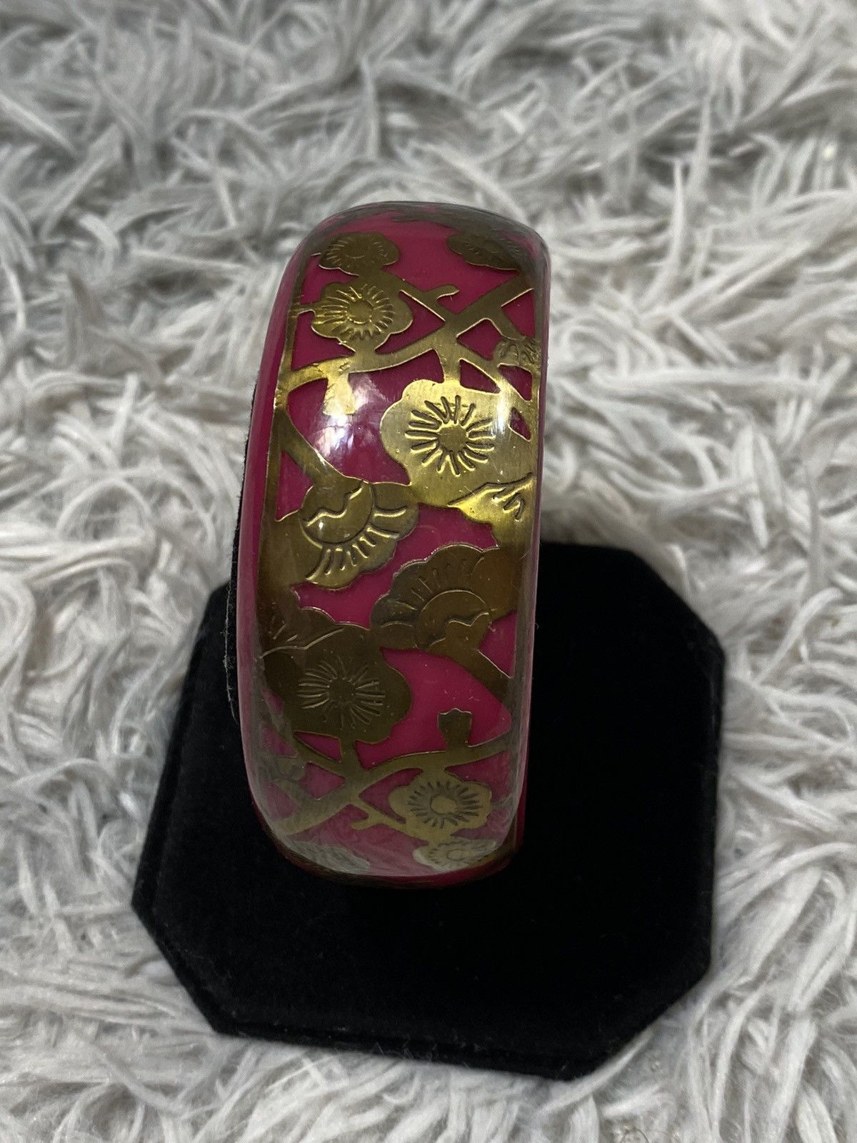 Jewelry Vintage Floral Bangle - Japanese Brand Size ONE SIZE - 2 Thumbnail