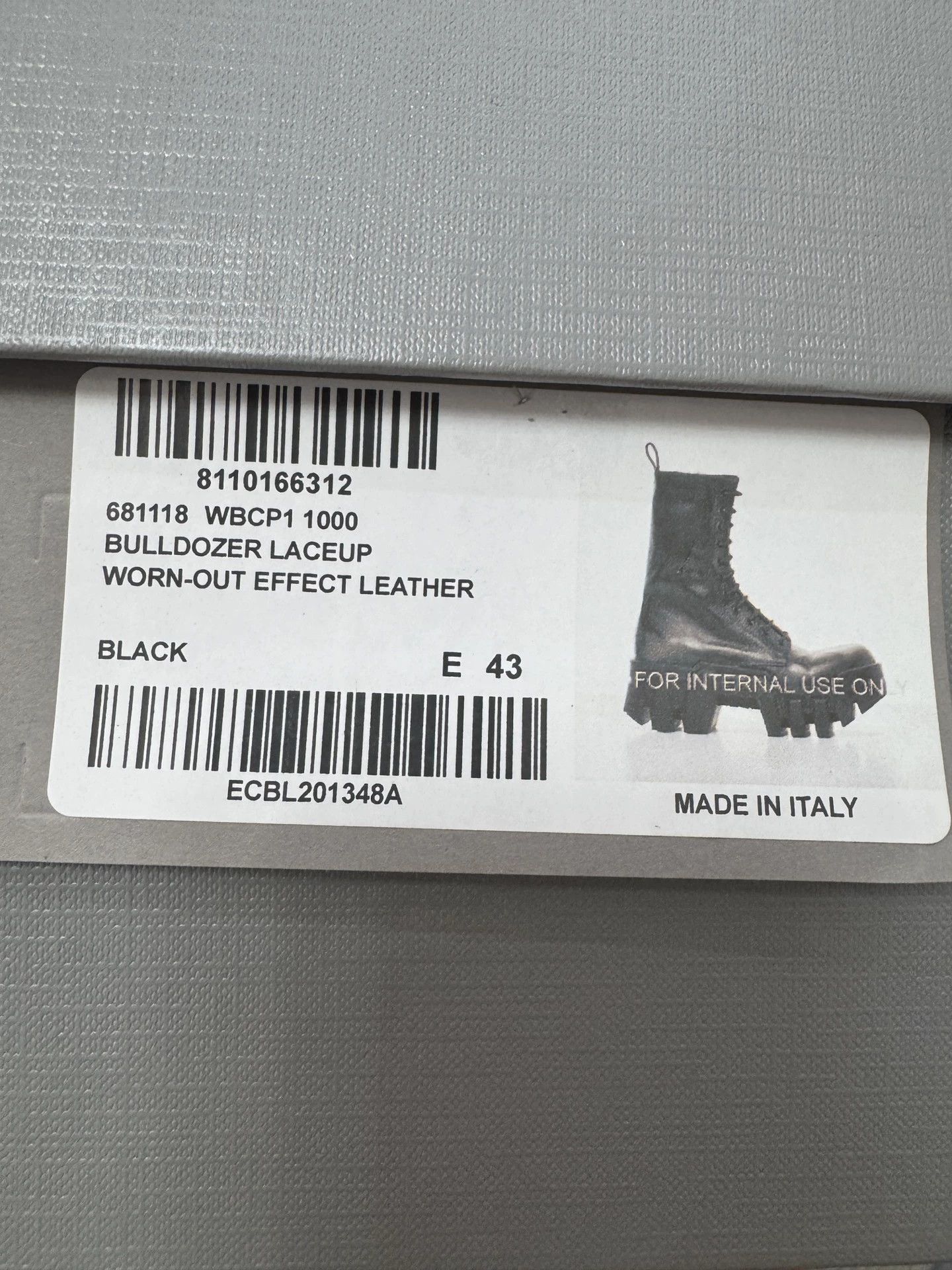 Balenciaga Balenciaga Bulldozer Boots, Black Size US 10 / EU 43 - 9 Thumbnail