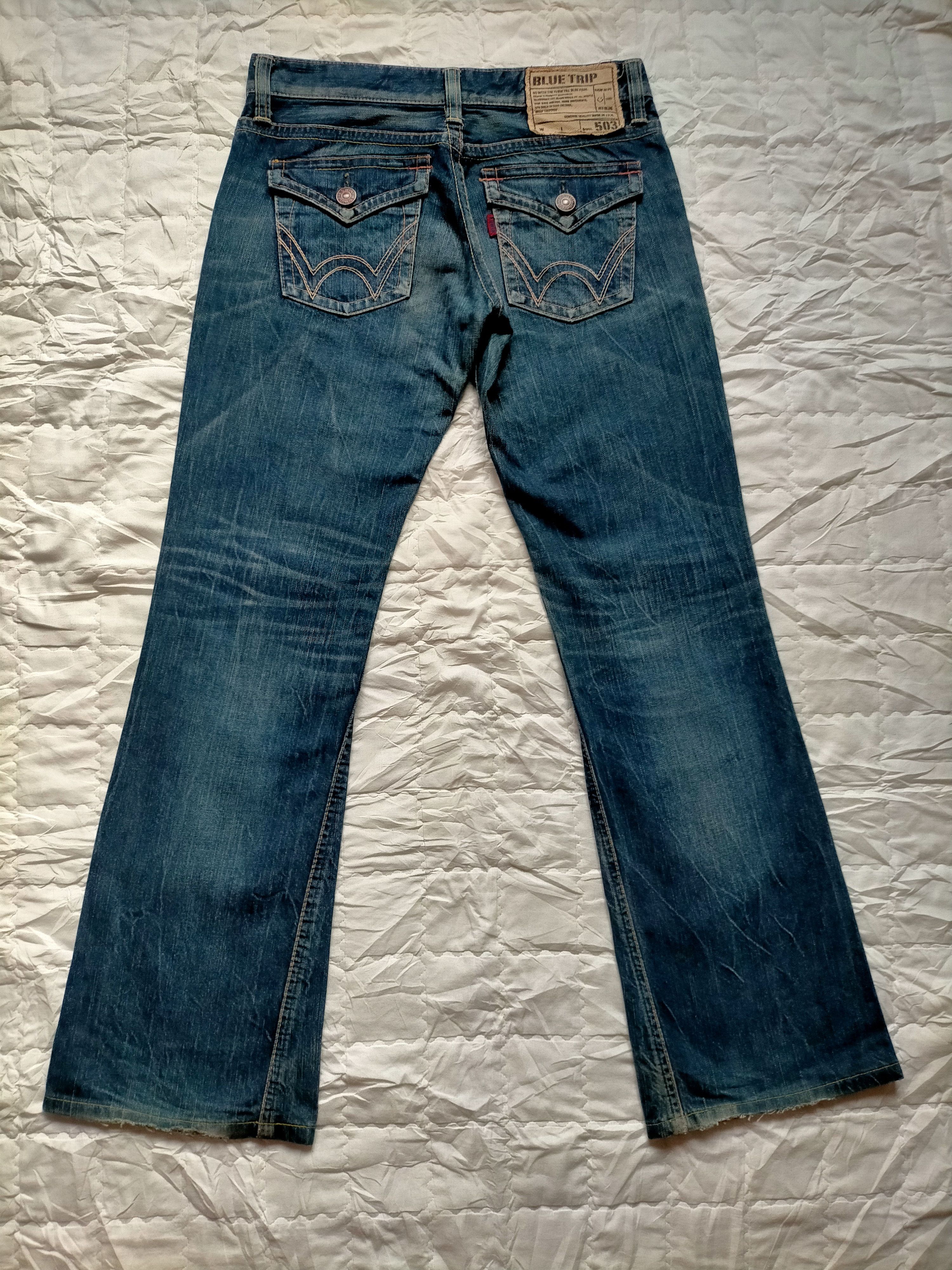 Edwin Flare Jeans Edwin 503 Blue trip Boot cut denim Size US 30 / EU 46 - 1 Thumbnail