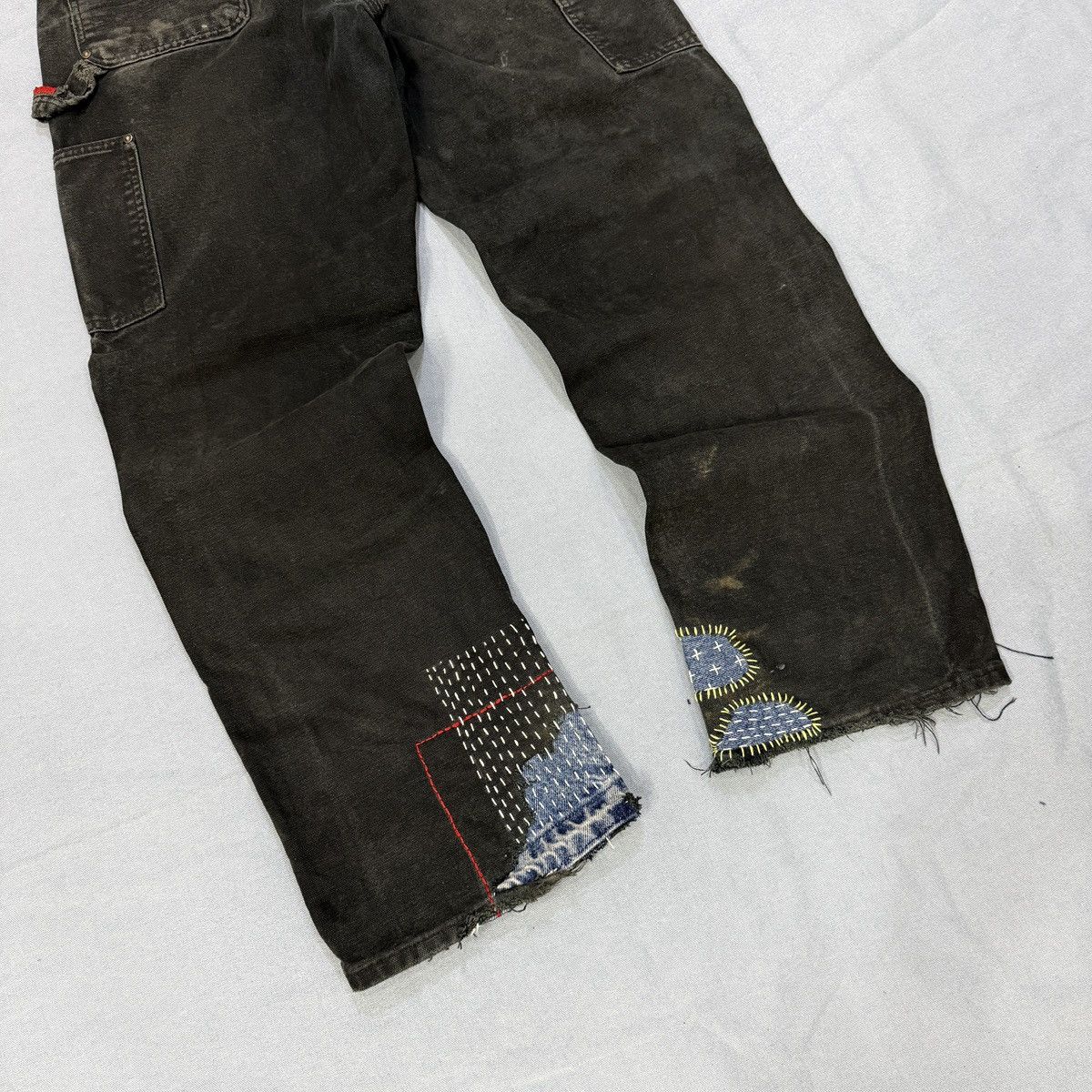 Carhartt Vintage Carhartt Double knee sashiko denim Size US 29 - 14 Thumbnail
