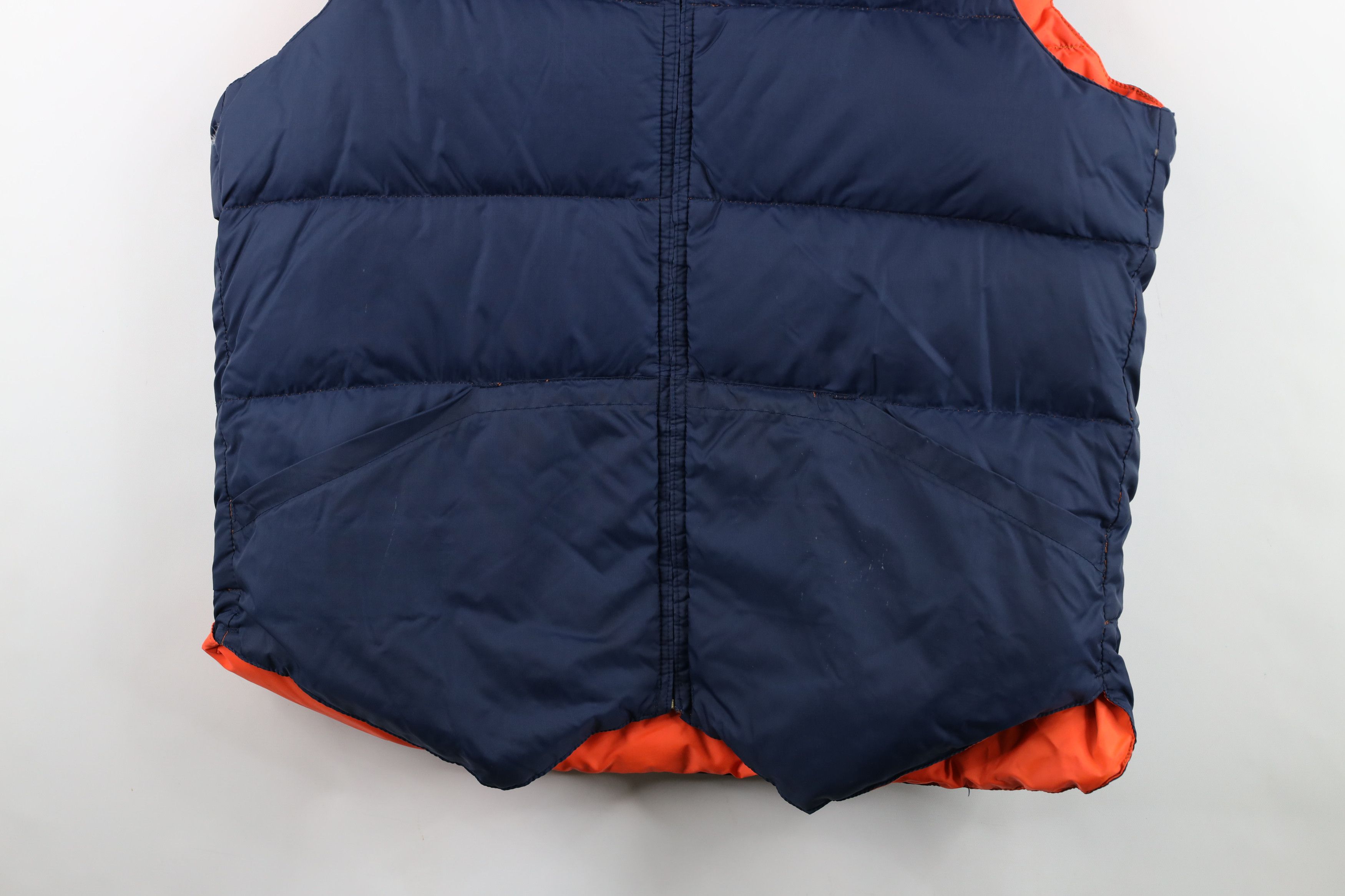 Vintage Vintage 70s Streetwear Reversible Puffer Vest Jacket Size US XL / EU 56 / 4 - 3 Thumbnail