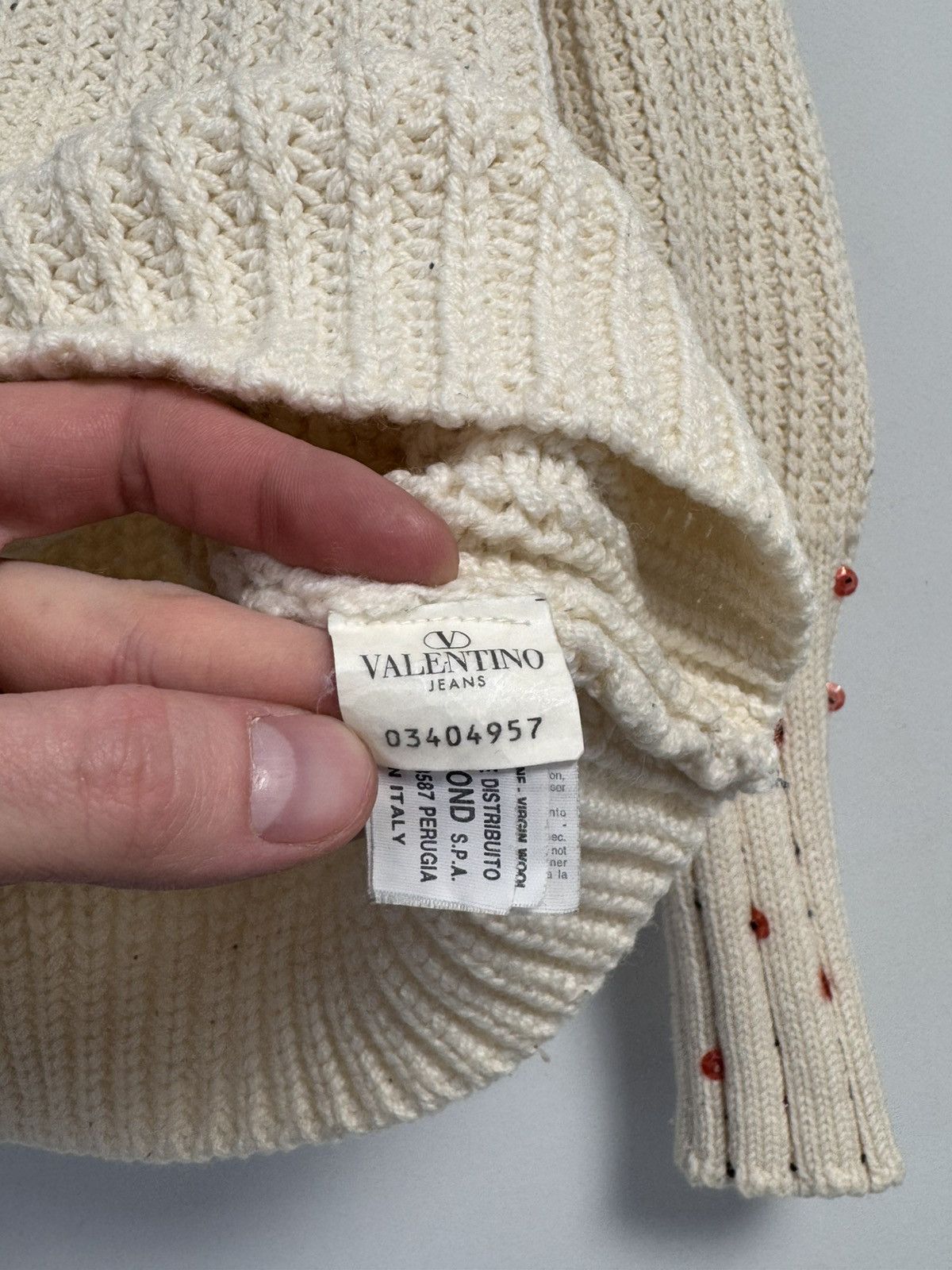 Valentino Valentino Jeans Knitted Sweater Size M / US 6-8 / IT 42-44 - 7 Thumbnail