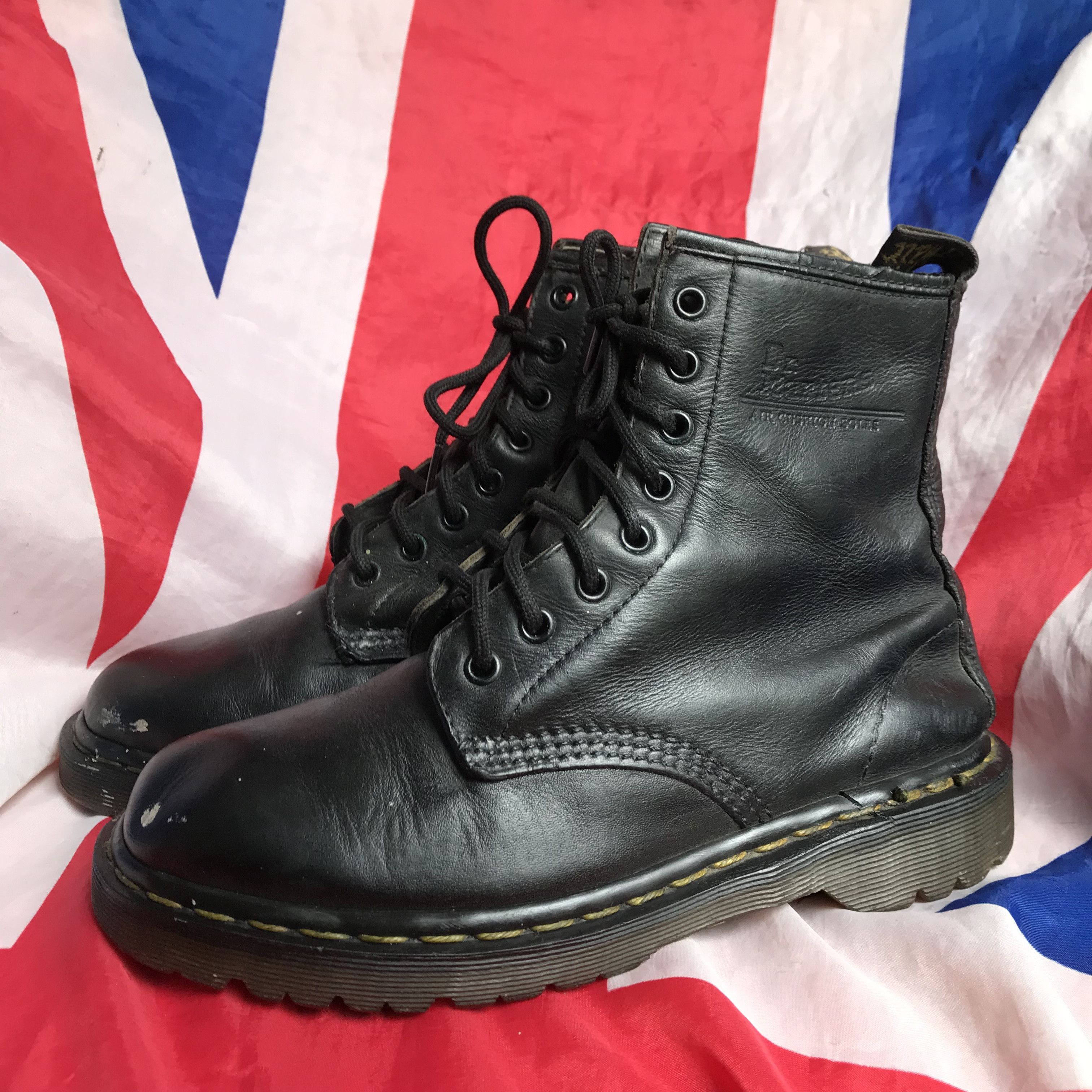 Dr. Martens Dr Martens docmart boots 1460 8 hole docmarts boot black Size US 5.5 / EU 38 - 4 Thumbnail
