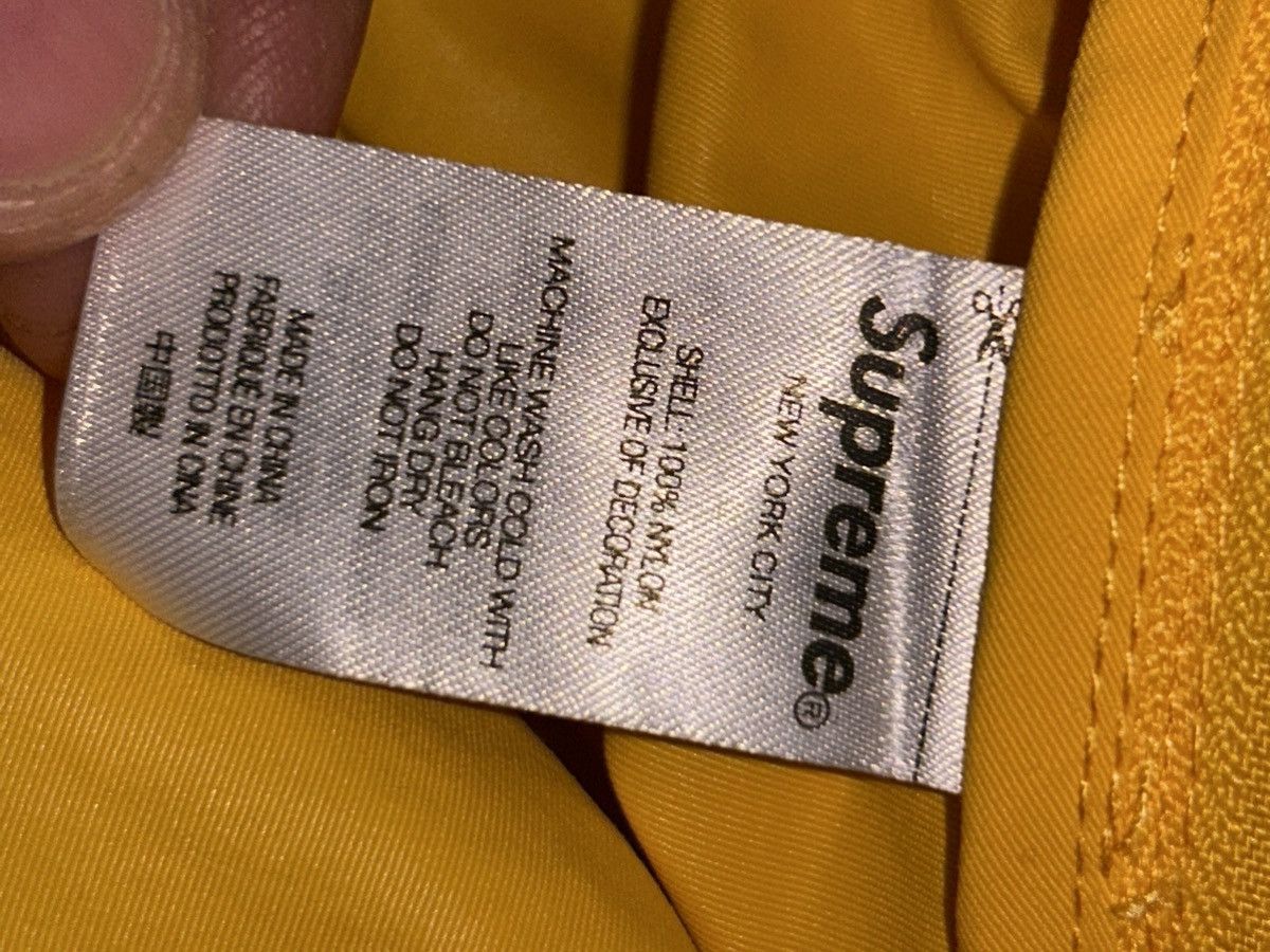 Supreme Supreme Full Zip Baggy Warm Up Pant Yellow SS23 Medium NEW Size US 34 / EU 50 - 8 Thumbnail