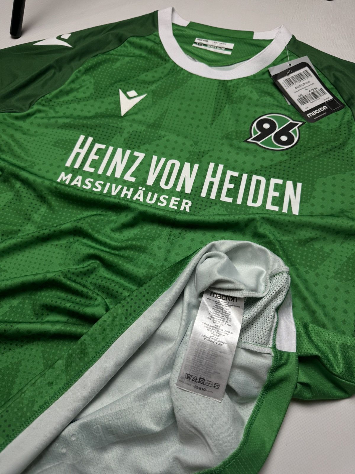 Other Rare vintage macron Hannover 96 soccer jersey with tags y2k Size US XXL / EU 58 / 5 - 9 Thumbnail