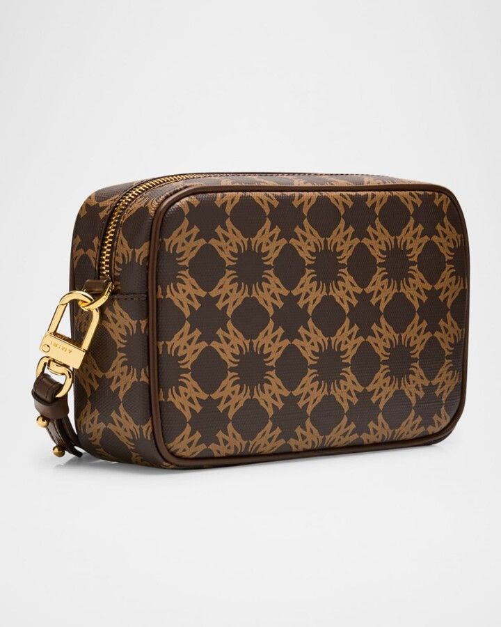 Amiri o1orln1125 Size: OS / MA Quad Camera Case in Brown Size ONE SIZE - 4 Thumbnail