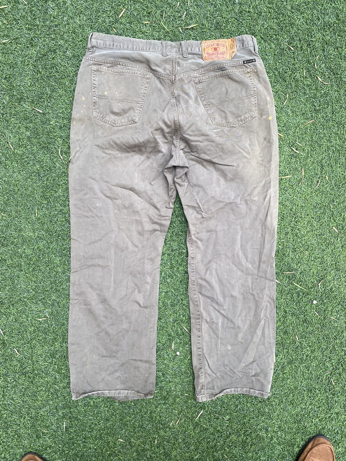 Lucky Brand × Vintage Vintage Lucky Distressed jeans Size US 38 / EU 54 - 3 Thumbnail