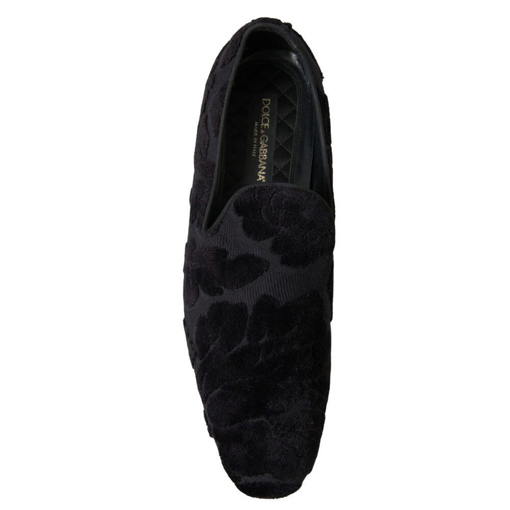 Dolce & Gabbana Dolce & Gabbana Exquisite Black Vintage Loafers for Men Size US 11 / EU 44 - 5 Thumbnail