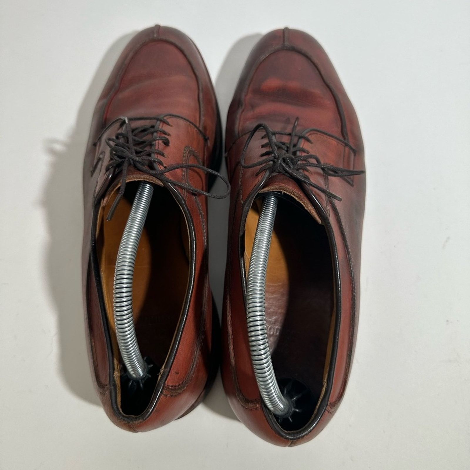 Allen Edmonds Allen Edmonds Stockbridge 3753 Split Toe Blucher Dress Shoes Size US 9.5 / EU 42-43 - 3 Thumbnail