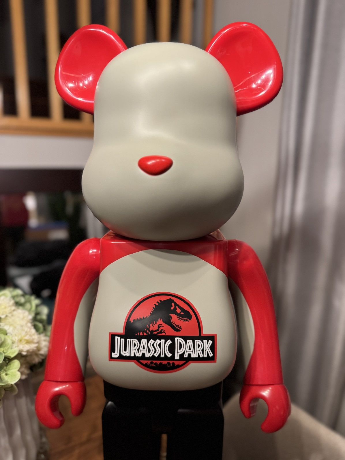 BE@RBRICK JURASSIC PARK 1000% Medicom 400% + 100% Bearbrck