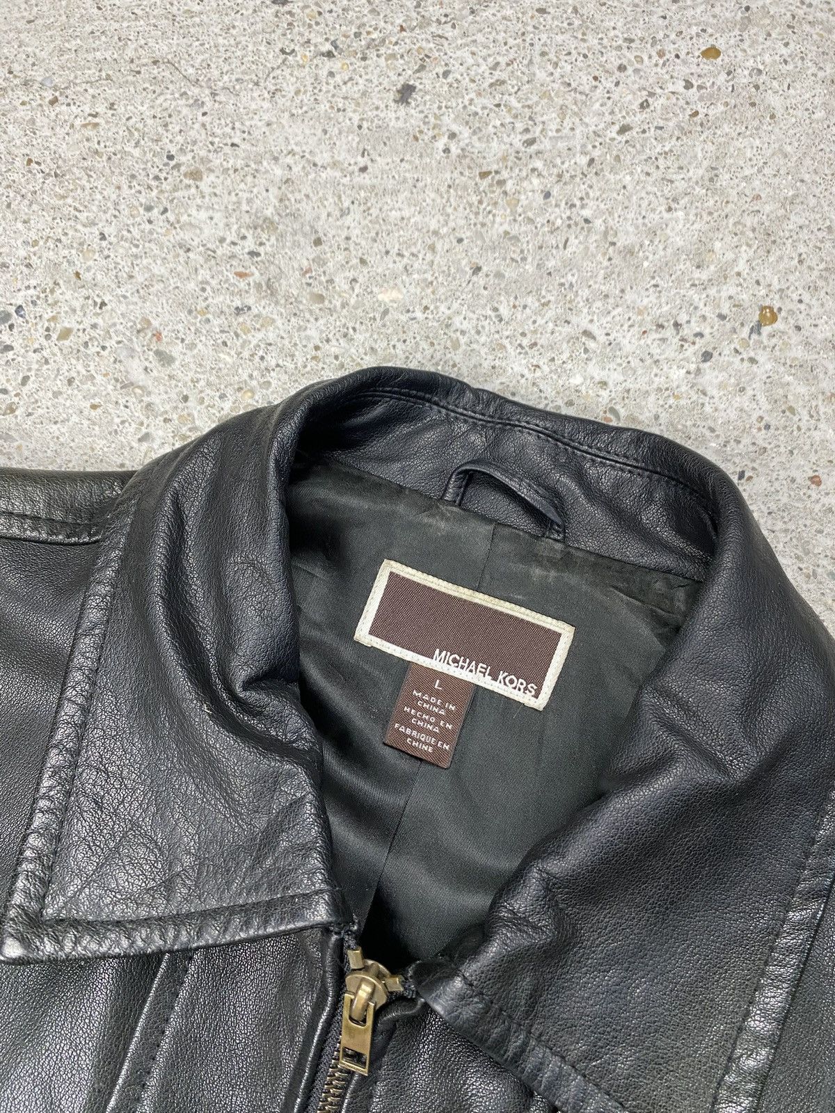 Michael Kors Michael kors leather jacket black Size US L / EU 52-54 / 3 - 7 Thumbnail