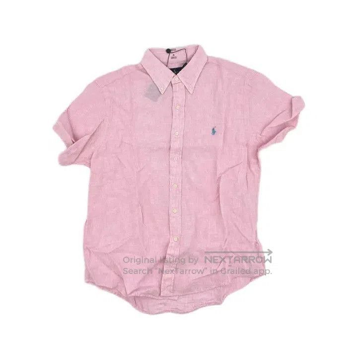 Polo Ralph Lauren Polo Ralph Lauren Solid Logo Embroidered Short Sleeve Shirt Size US M / EU 48-50 / 2 - 2 Thumbnail