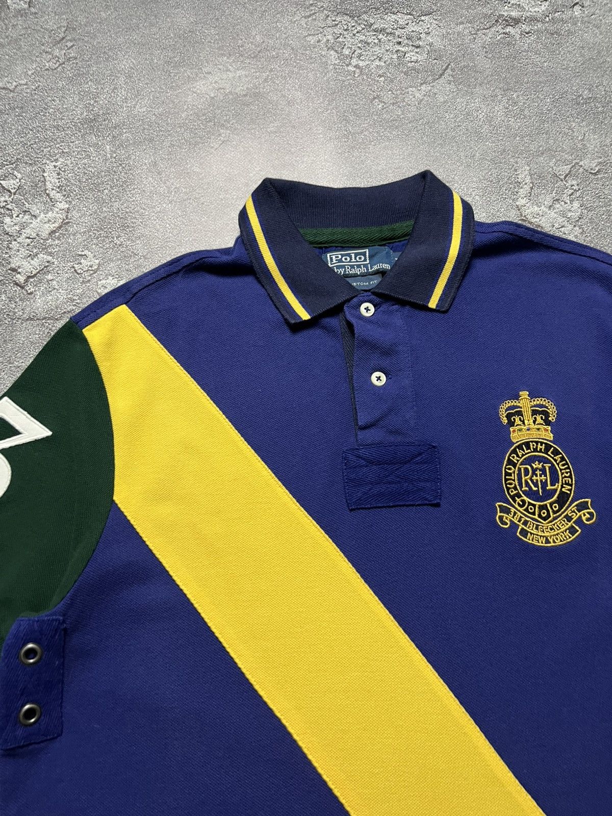Polo Ralph Lauren Vintage Ralph Lauren Chief Keef Big Pony Logo Striped #3 M Size US M / EU 48-50 / 2 - 4 Thumbnail