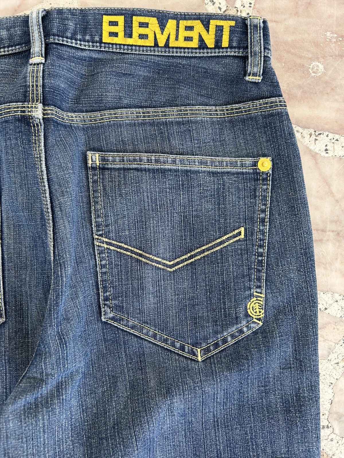 Element Element Denim Vintage Japan Skate Denim Blue Size US 30 / EU 46 - 12 Thumbnail