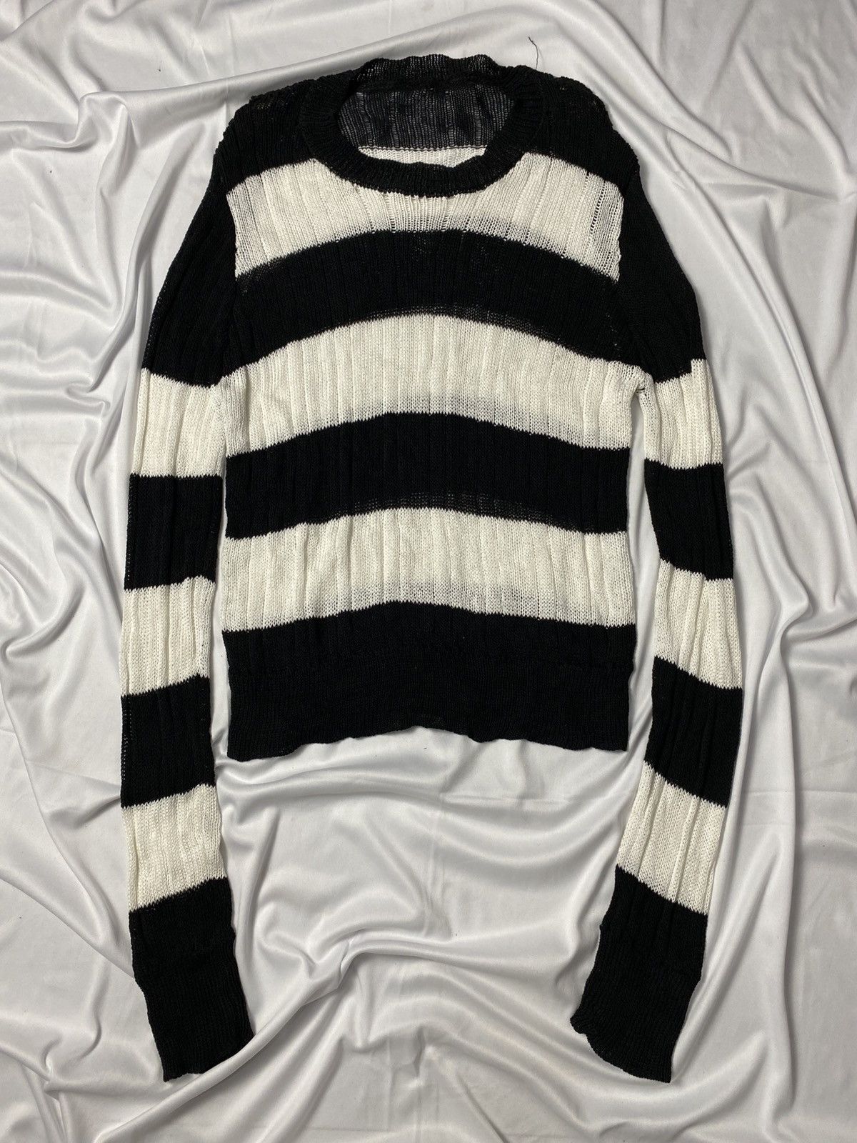If Six Was Nine × Japanese Brand kurt cobain stripe knitted grunge style Size US S / EU 44-46 / 1 - 1 Thumbnail
