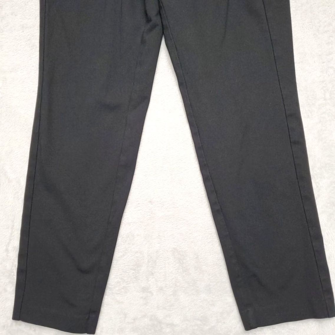 J. Jill J Jill Pant Women S Black Ponte Viscose Nylon 4 Way Stretch Pleated Slim Leg Pants, Slim, Black, Women S, Regular, Ponte, 28 in Inseam Size 28" / US 6 / IT 42 - 2 Thumbnail