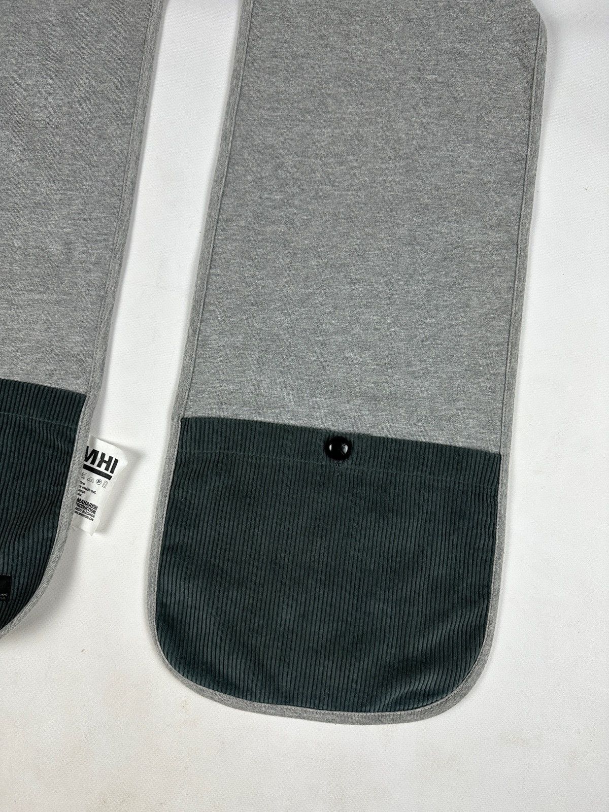 Japanese Brand Maharishi (MHI) Double Pocket Fleece Scarf Size ONE SIZE - 4 Thumbnail