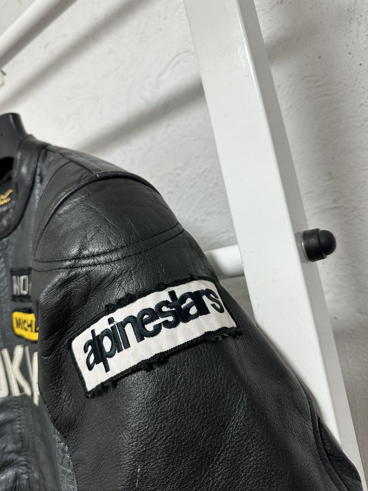 Alpinestars Vintage Alpinestars Nokia Men’s Leather Motorcycle Size M Size US M / EU 48-50 / 2 - 7 Thumbnail