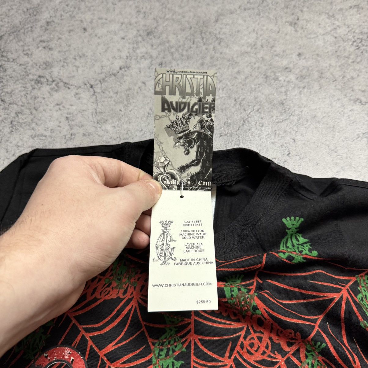 Christian Audigier NEW Christian Audigier Vintage Longsleeve T Shirt Size US L / EU 52-54 / 3 - 10 Thumbnail