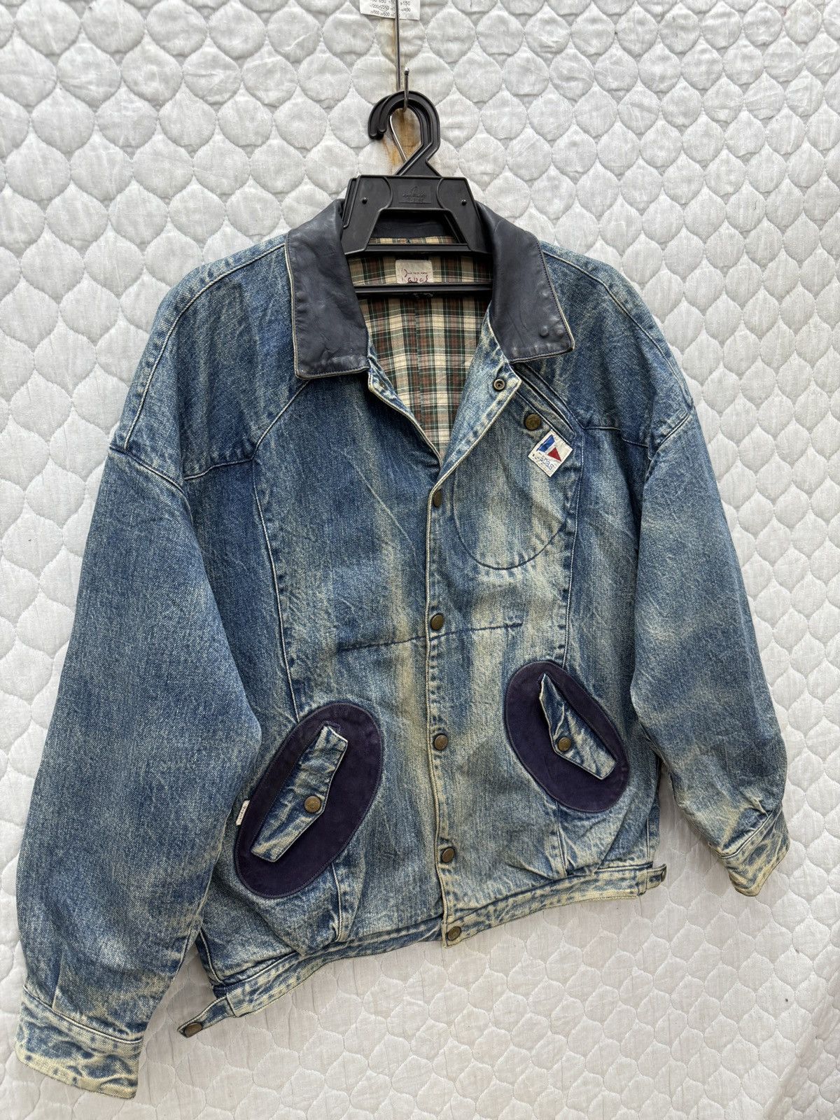 Japanese Brand 🔥🔥💥ARCHIVE PAPAS DENIM JACKET Size US L / EU 52-54 / 3 - 9 Thumbnail