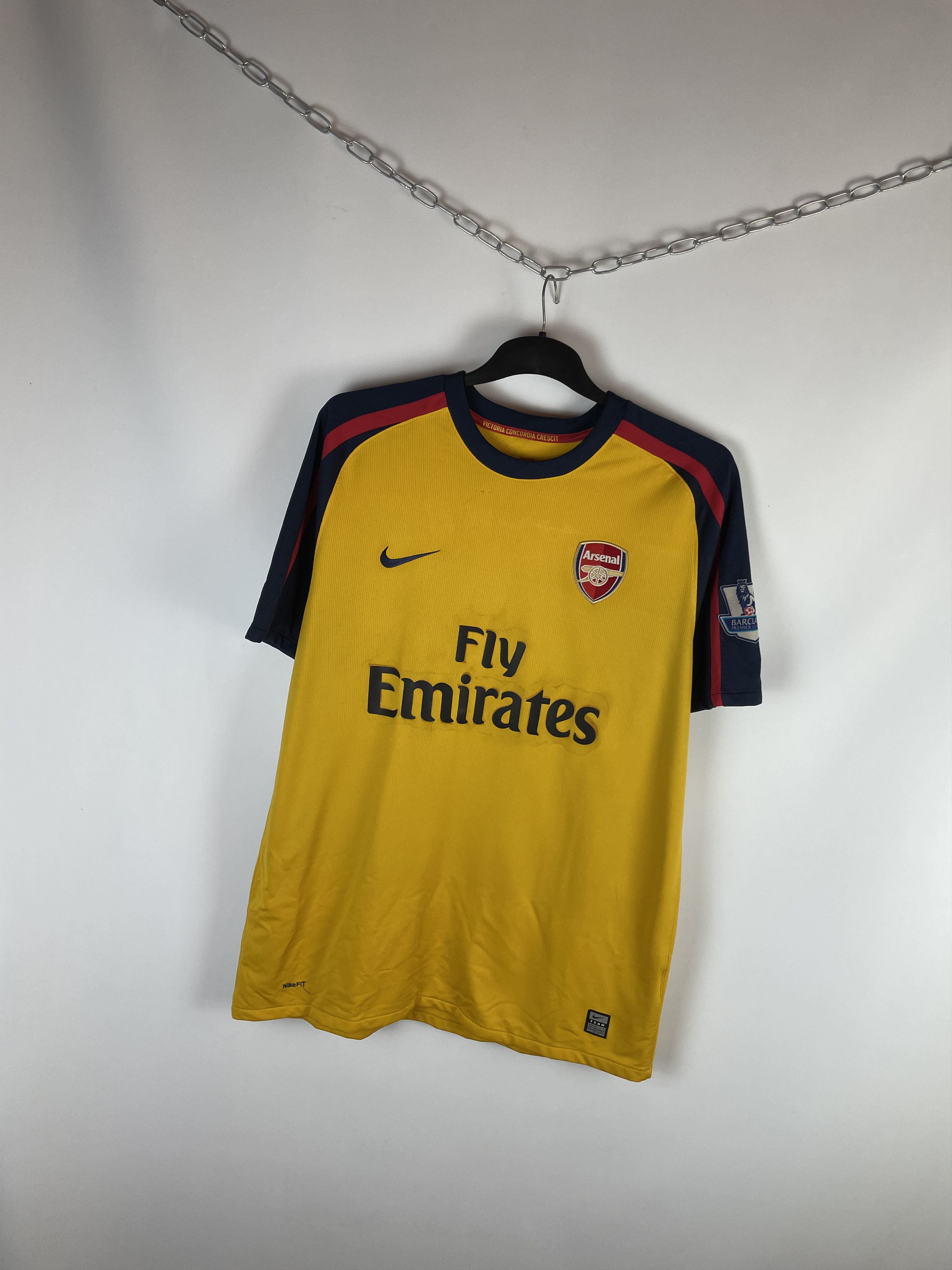 Nike × Vintage Nike Arsenal Football Shirt Soccer Jersey Size US XL / EU 56 / 4 - 2 Thumbnail