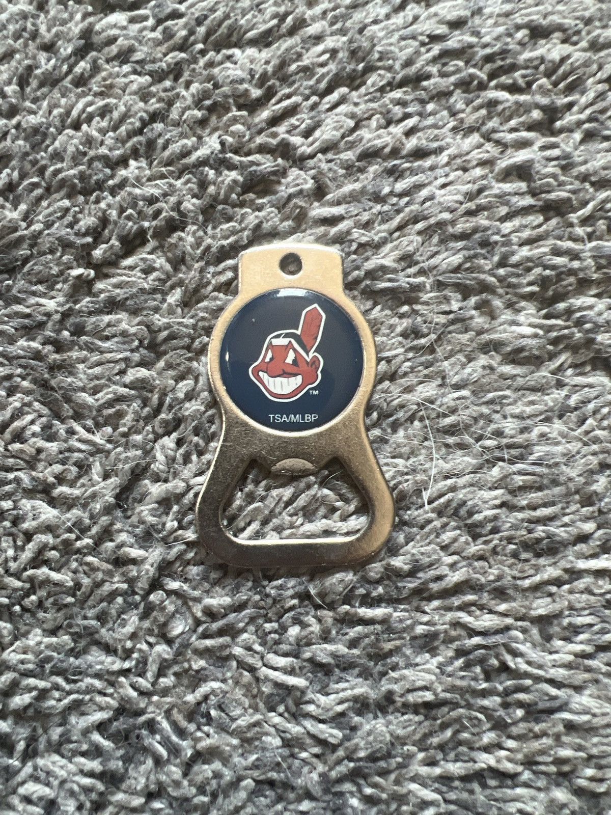 MLB MLB Cleveland Indians Chief Wahoo Bottle Opener Keychain Size ONE SIZE - 1 Thumbnail