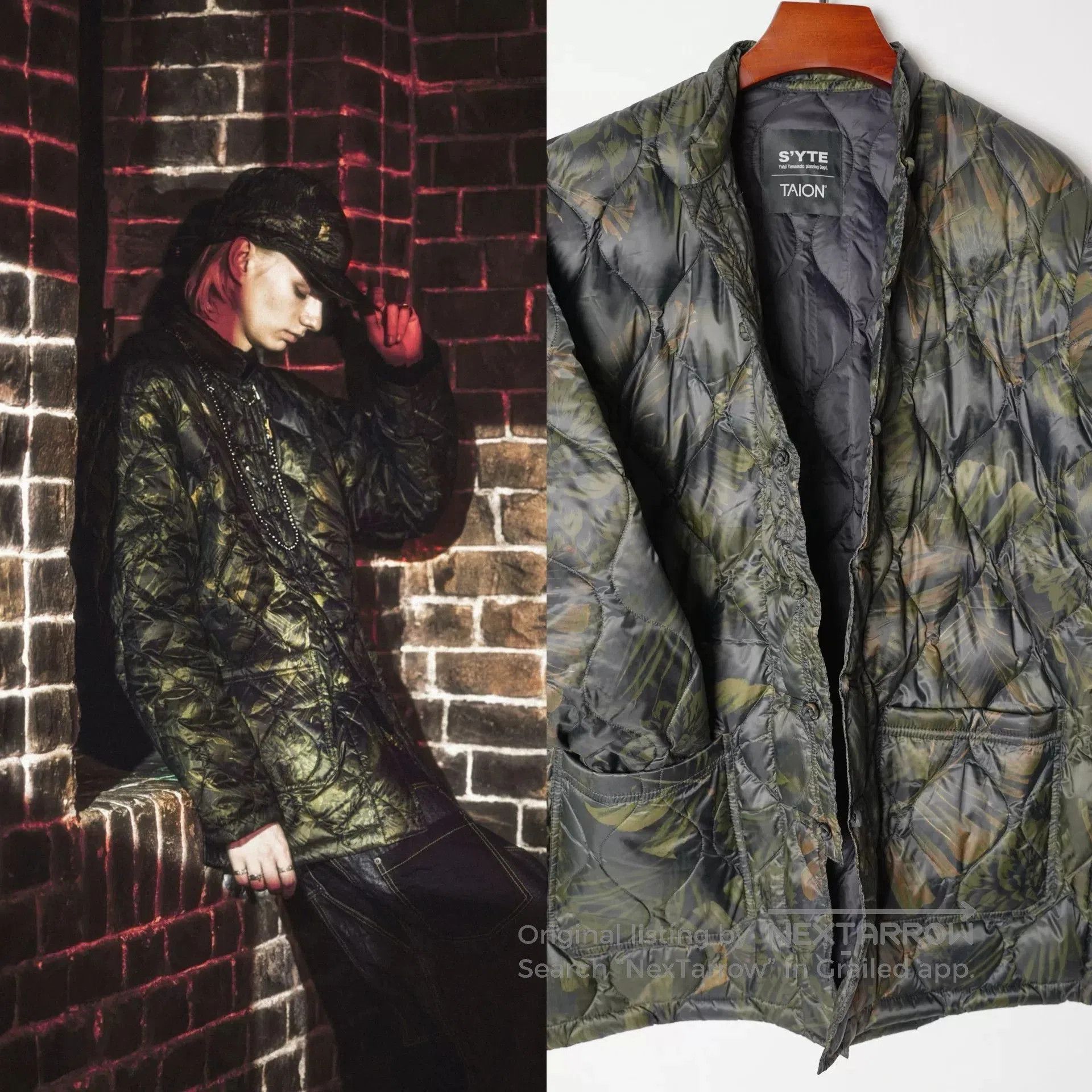 Yohji Yamamoto Yohji Yamamoto Floral Pattern Down Jacket. Size US M / EU 48-50 / 2 - 1 Thumbnail