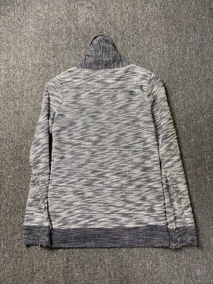 In The Attic In The Attic Homme Textured Knit Zippered Sweater (201) Size US M / EU 48-50 / 2 - 5 Thumbnail