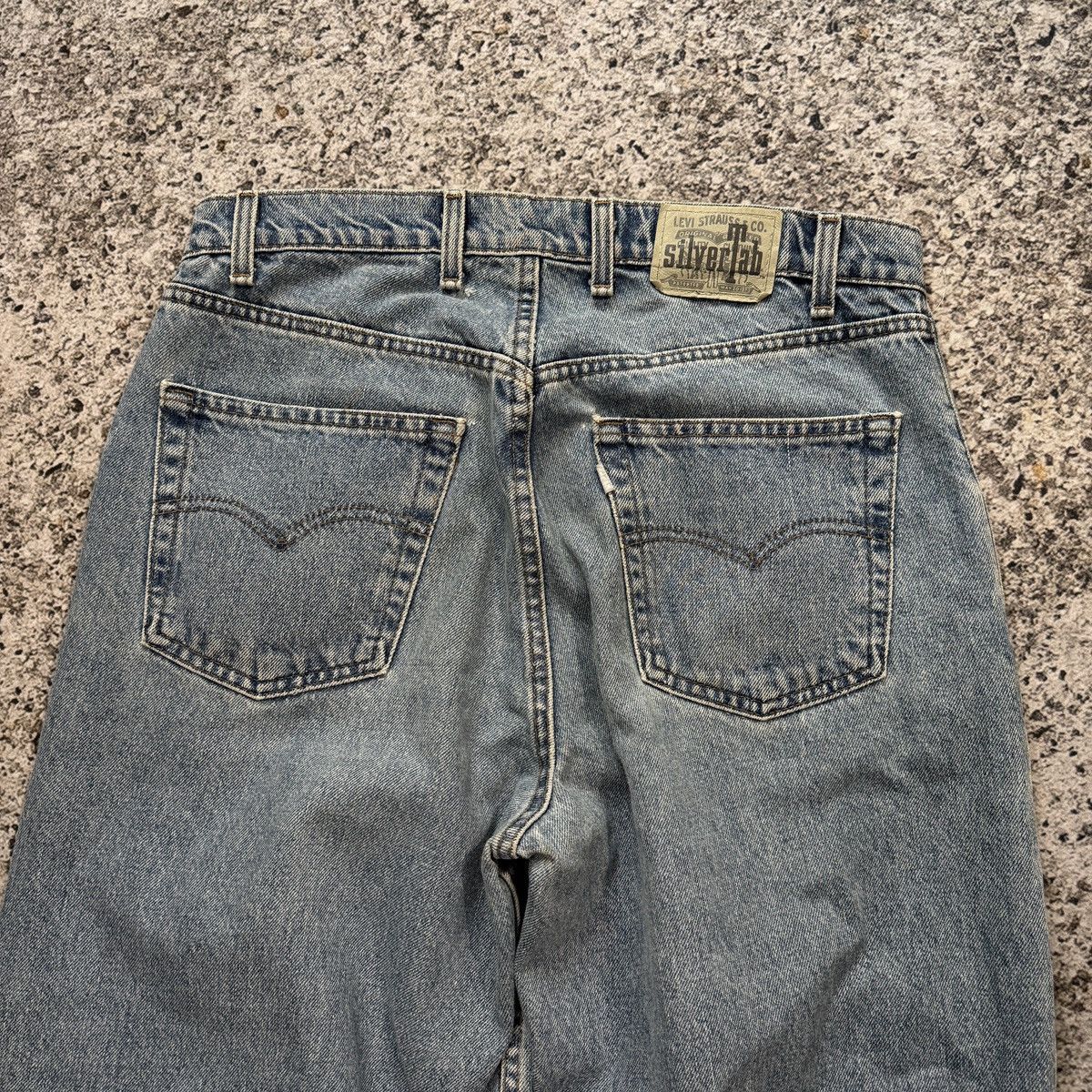 Levi's Vintage 90s Levi’s Silvertab Faded Baggy Denim Skater Jeans Size US 34 / EU 50 - 13 Thumbnail