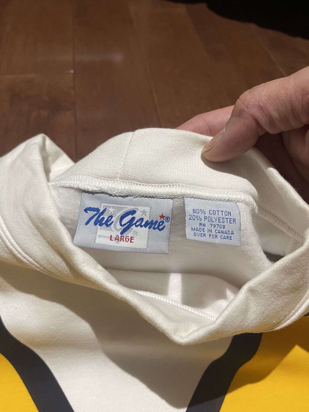 The Game Vintage University of Michigan Wolverines Mock Neck Size US L / EU 52-54 / 3 - 5 Thumbnail