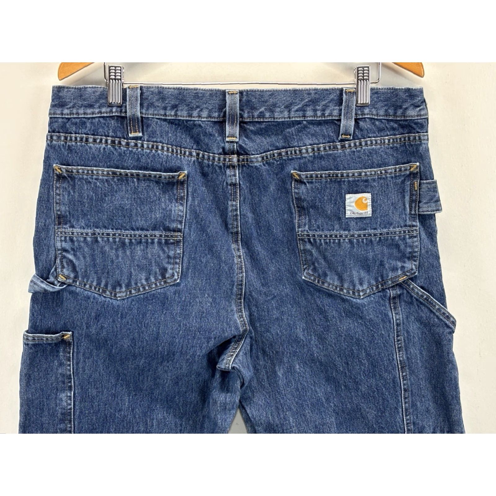Carhartt **Carhartt Men's Relaxed Fit 38x34 Blue Workwear Jeans** User: Carhartt Men's Relaxed Fit 38x34 Blue Workwear Jeans Size US 38 / EU 54 - 4 Thumbnail