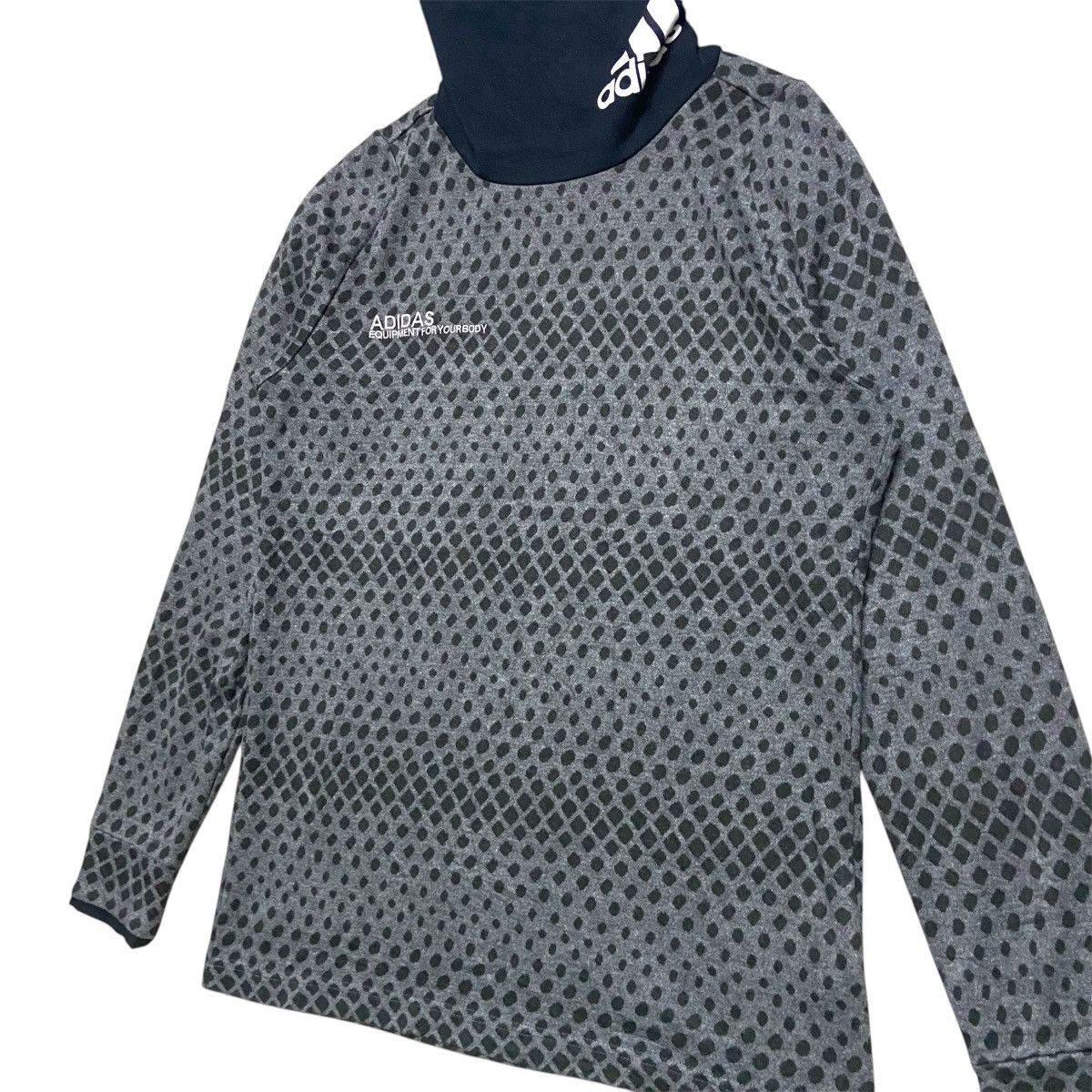 Adidas Adidas Golf Polkadot Turtle Neck Sweatshirt Size US M / EU 48-50 / 2 - 2 Thumbnail