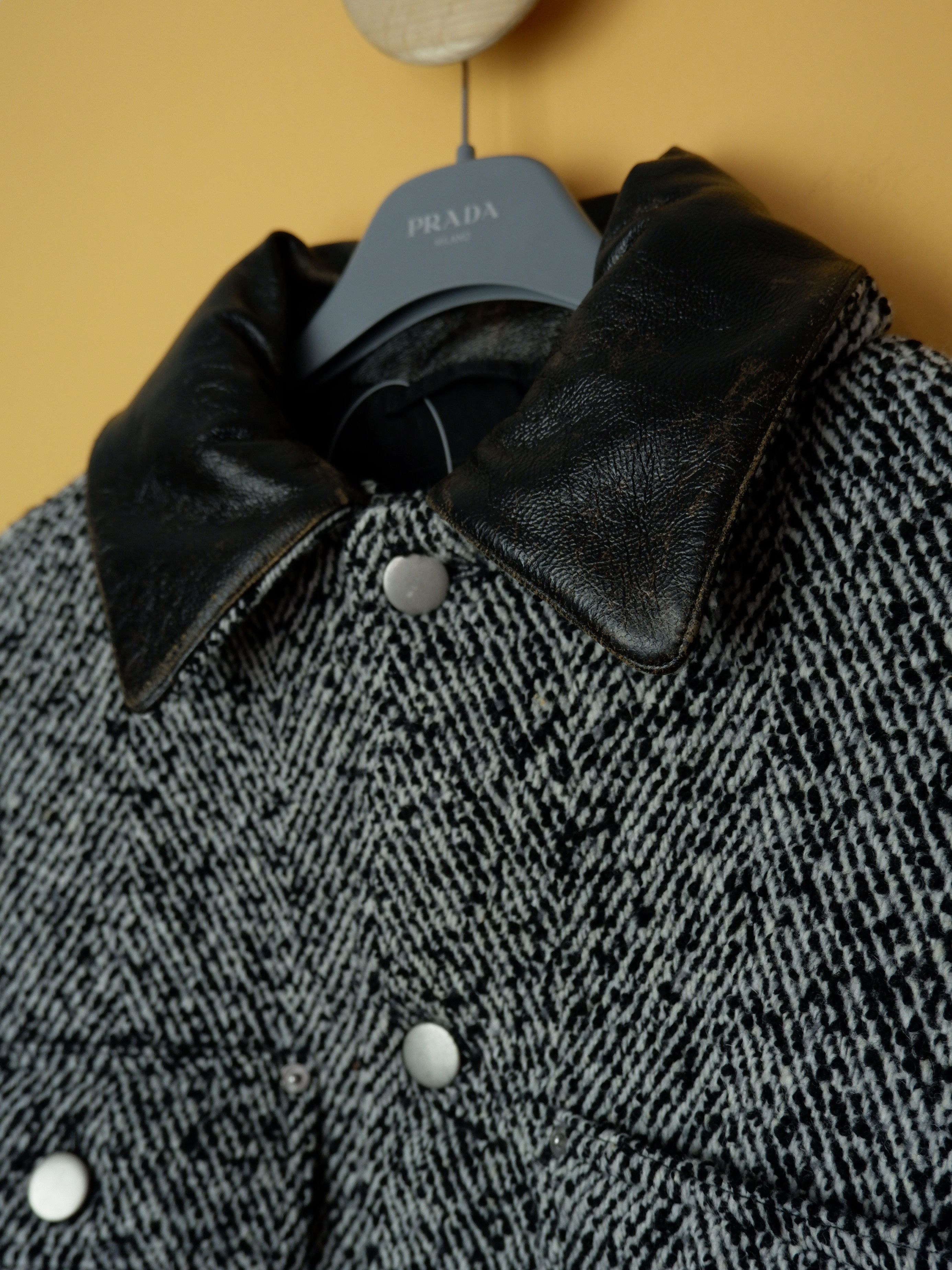 Prada Best price! 7k Prada oversized jacket runway AW24 Size US L / EU 52-54 / 3 - 4 Thumbnail