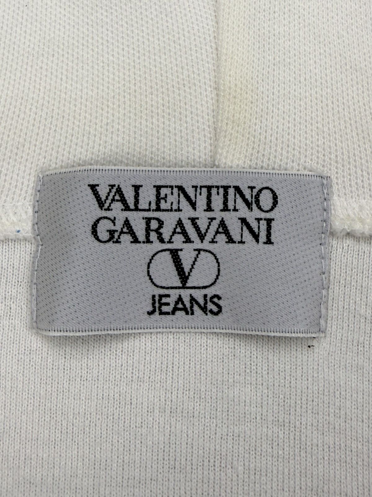 Valentino VALENTINO GARAVANI Embroidery Logo Zip Up Mens Hoodie Size US M / EU 48-50 / 2 - 10 Thumbnail