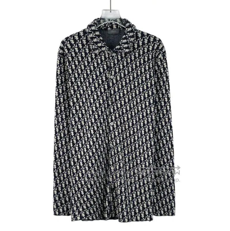 Dior Dior Men's Cotton Shirt in Deep Blue . Size US S / EU 44-46 / 1 - 1 Thumbnail