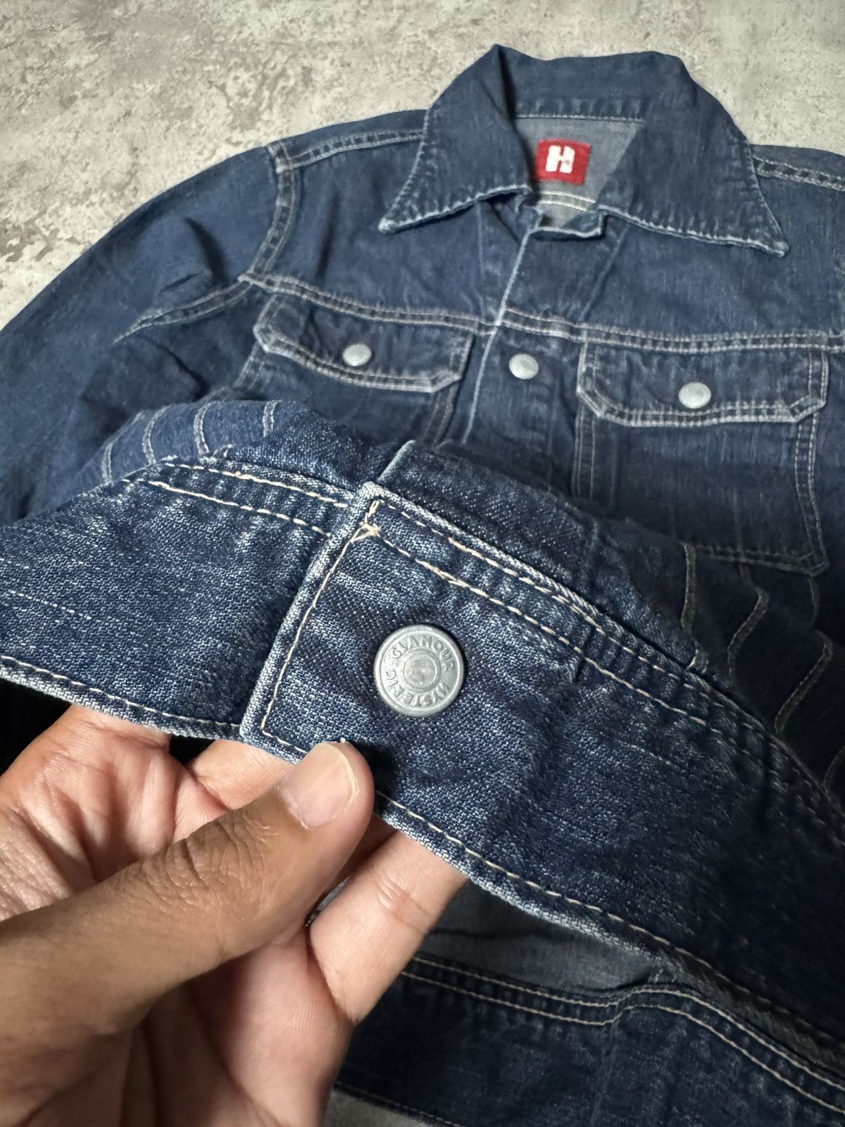 Hysteric Glamour HYSTERIC GLAMOUR I’M PROUD TO BE HYSTERIC JACKET JEANS WOMEN Size S / US 4 / IT 40 - 4 Thumbnail