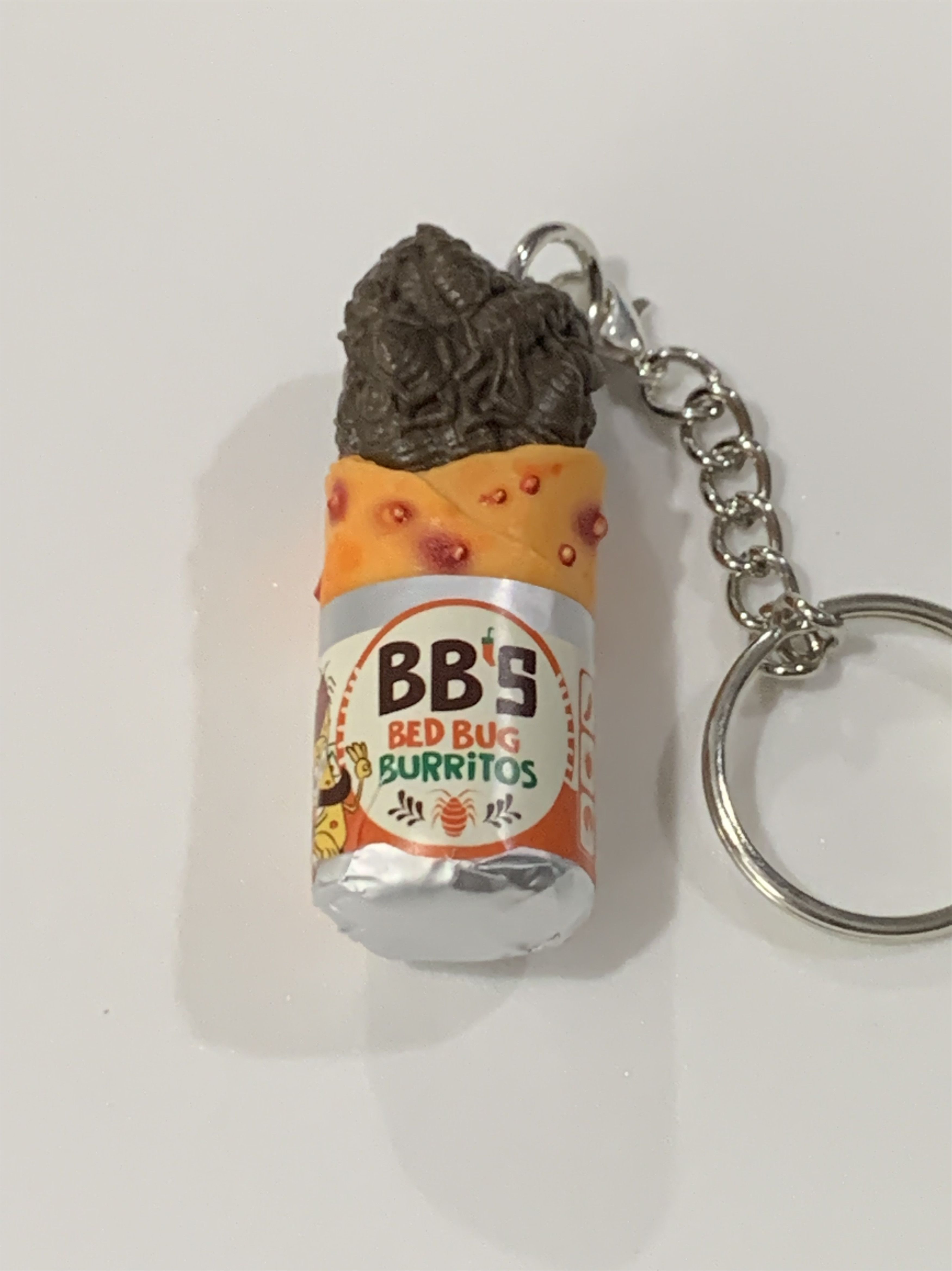 Other Gross Minis S2 Keychain - BB's Bed Bug Burrito Size ONE SIZE - 2 Thumbnail