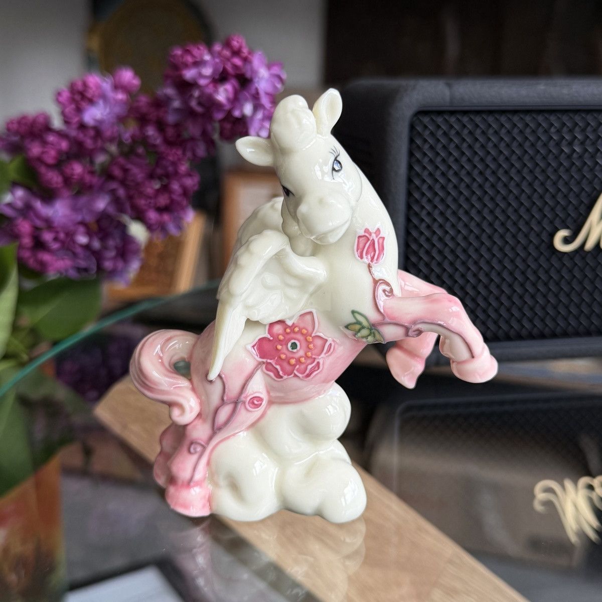 Other Vintage Pavone Porcelain Winged Horse Figurine Pegasus Size ONE SIZE - 9 Thumbnail