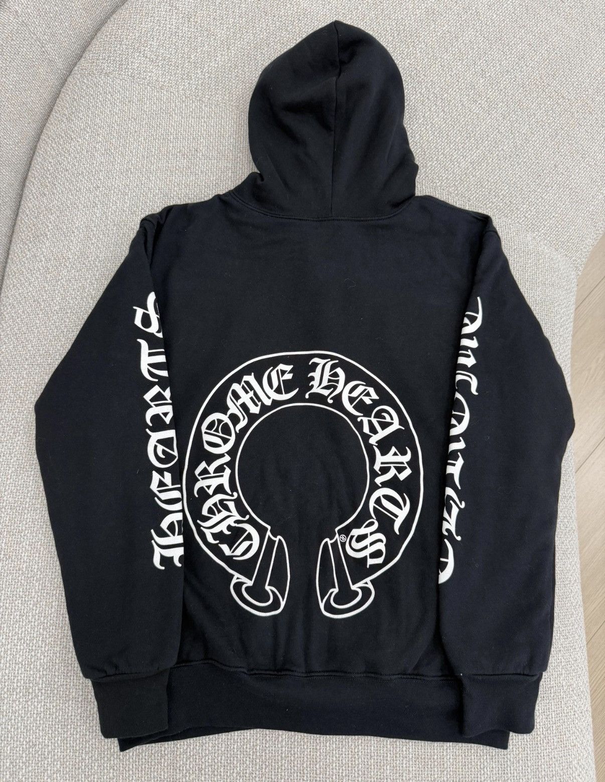 Chrome Hearts Chrome Hearts Profanity Horseshoe Zip Hoodie F1089 Size US S / EU 44-46 / 1 - 2 Thumbnail