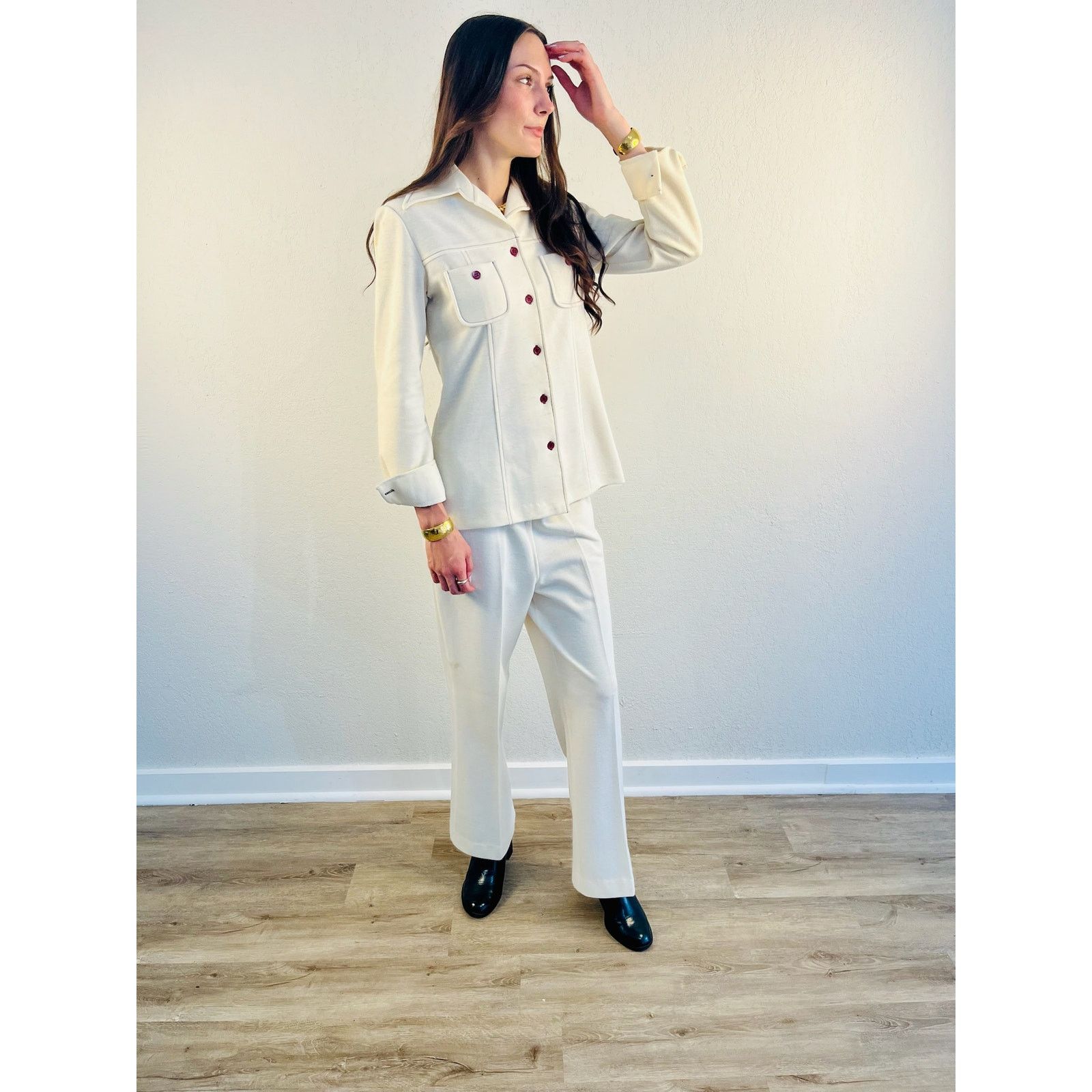 Other 70s Western Inspired Ivory Matching Set Size M / US 6-8 / IT 42-44 - 4 Thumbnail
